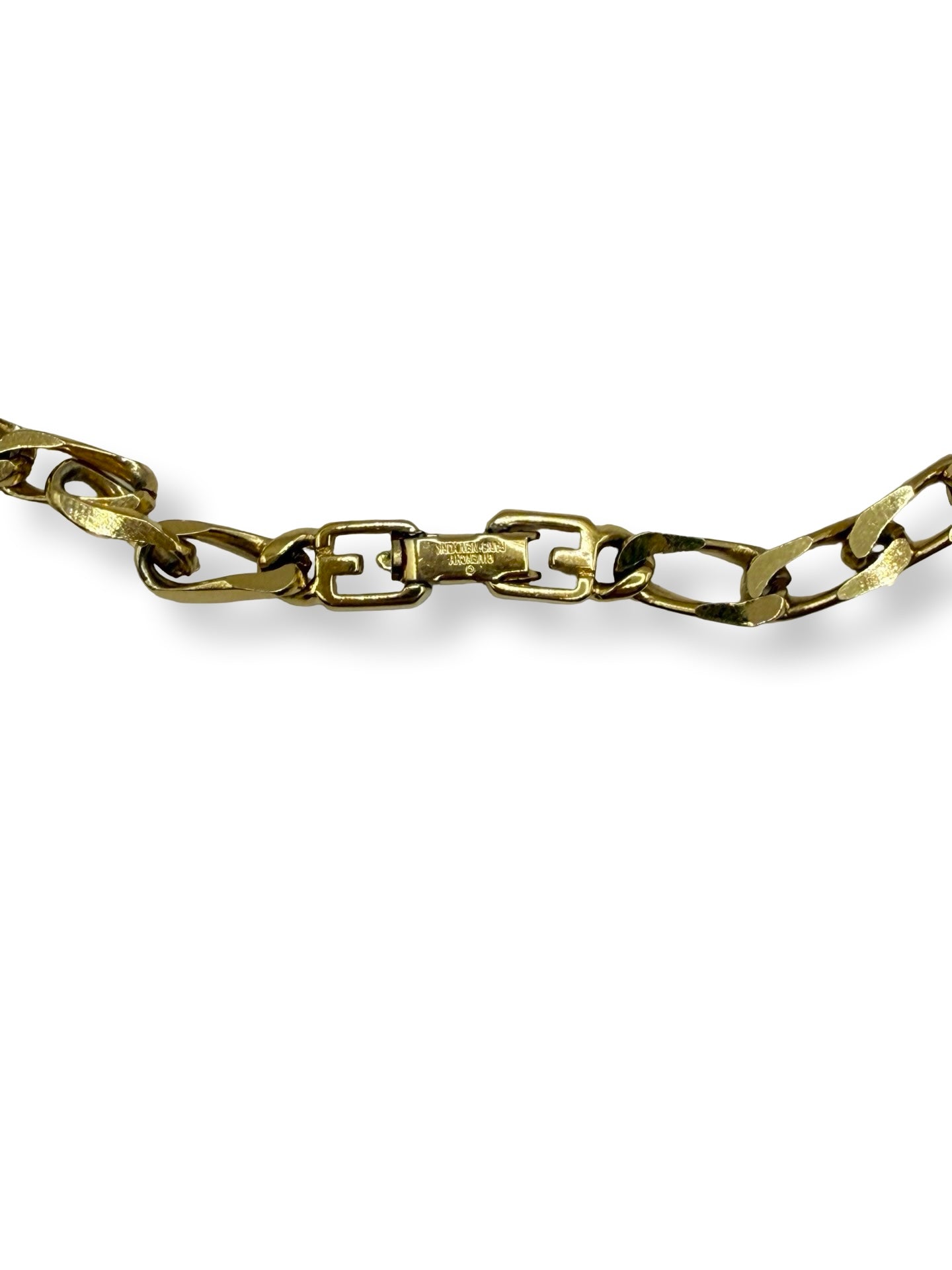 Givenchy Black Stone Pendant Chain