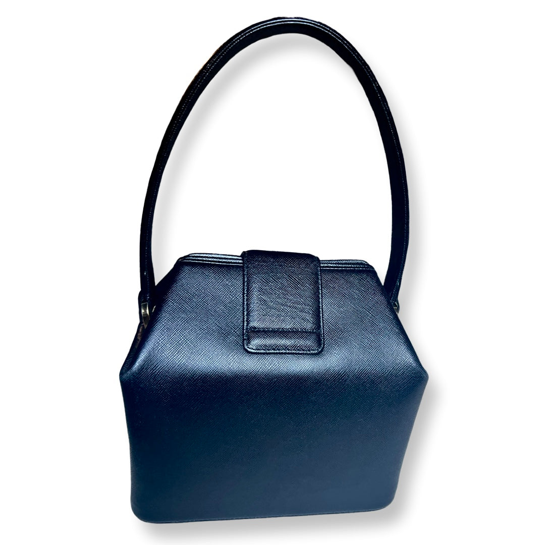 Givenchy old authentic black leather handbag