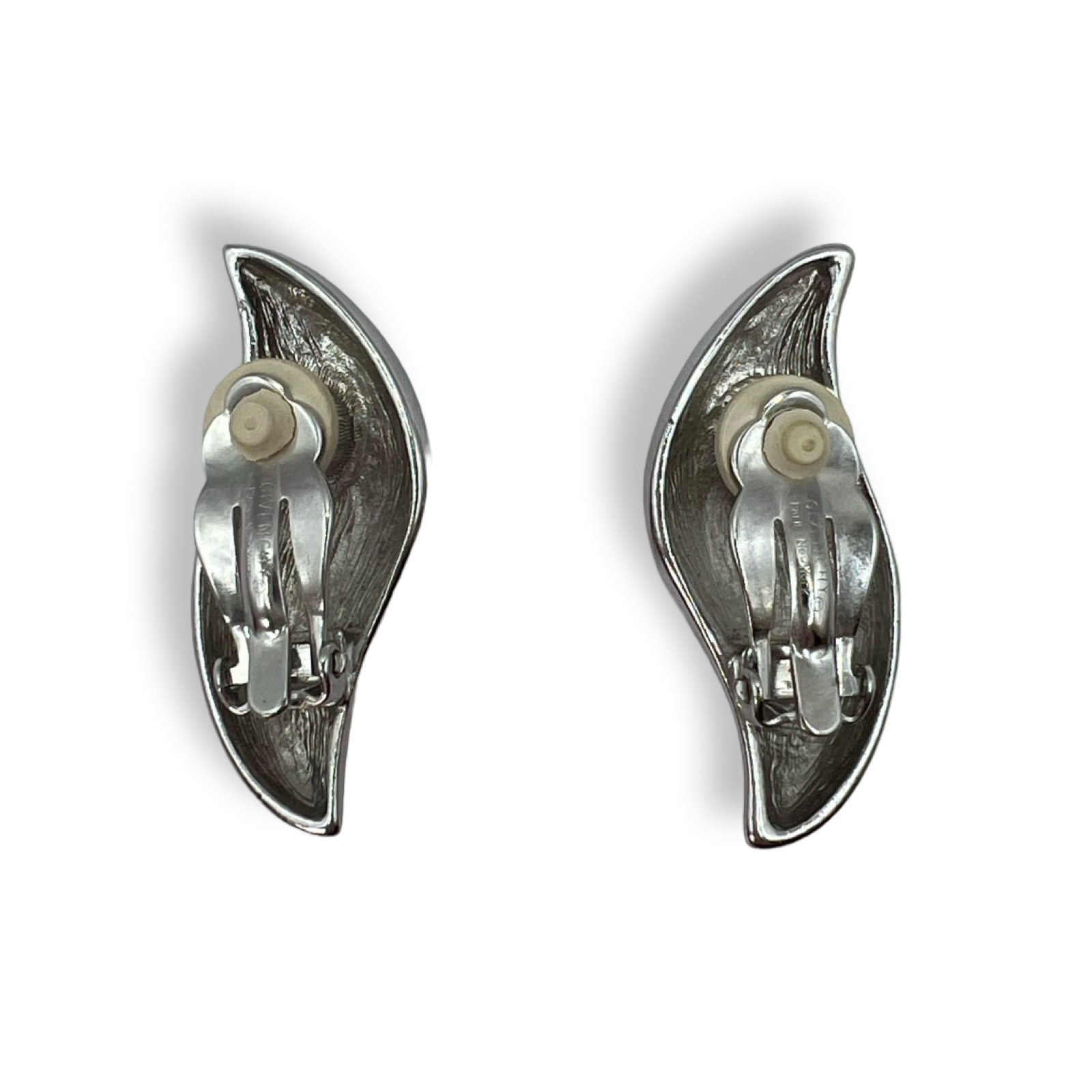 Givenchy authentic vintage silver earrings