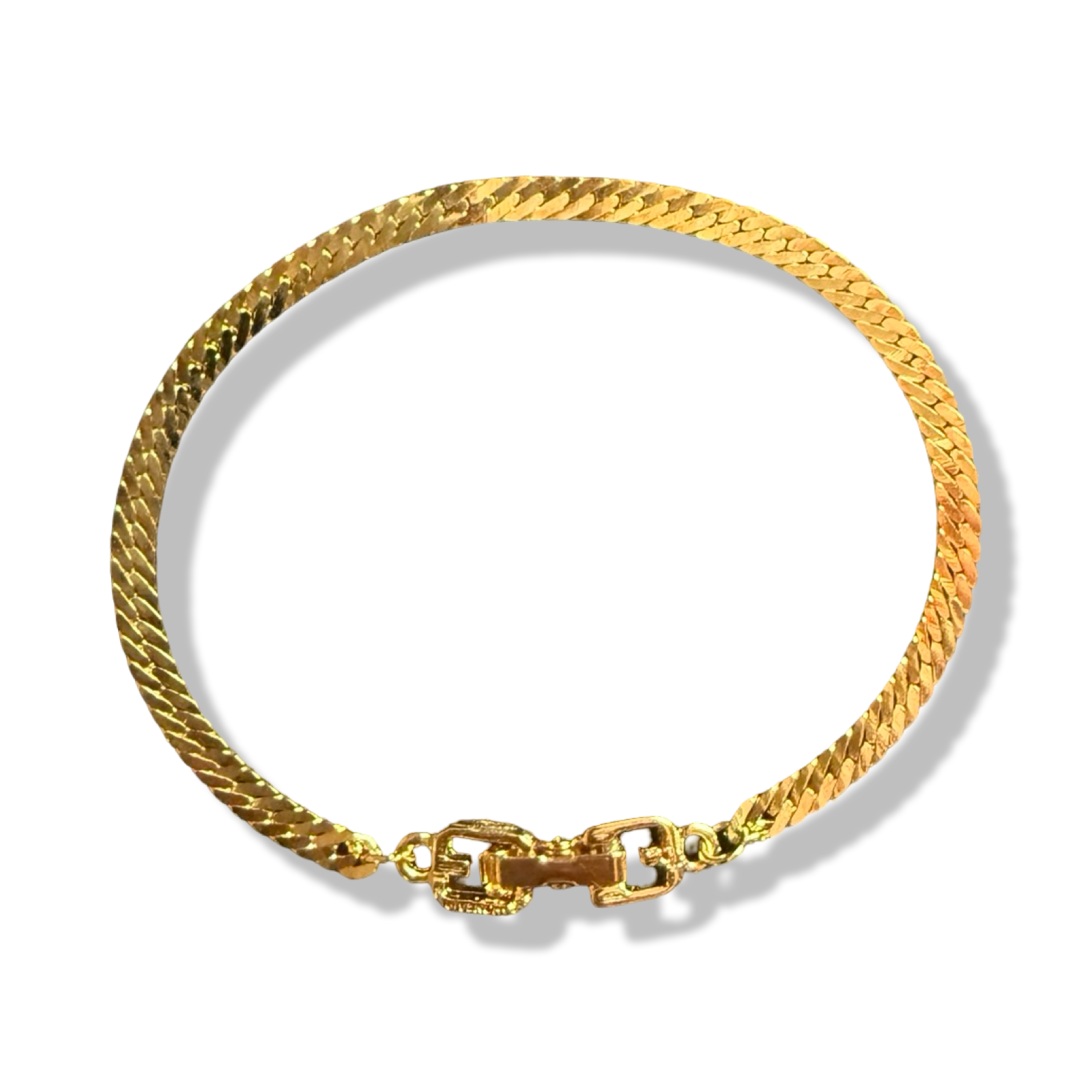 Givenchy Vintage Flat Chain Bracelet
