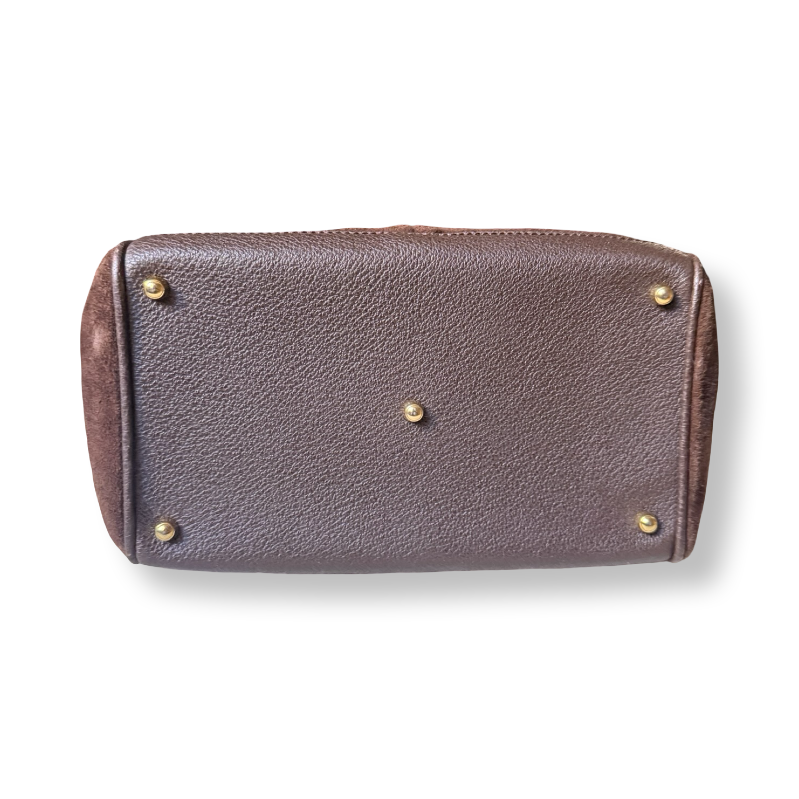 Gucci Diana Suede Mini Bamboo Tote