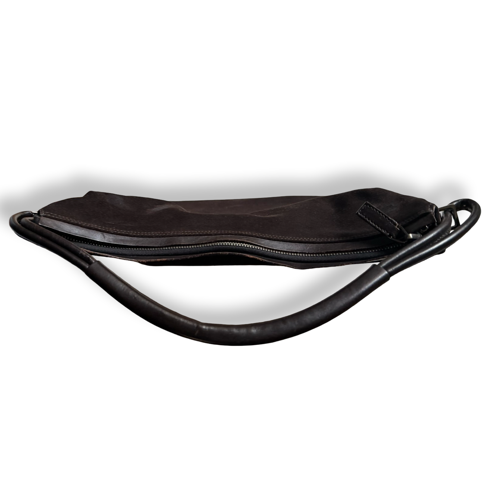 Gucci Vintage Authentic hobo shoulder bag brown leather and suede