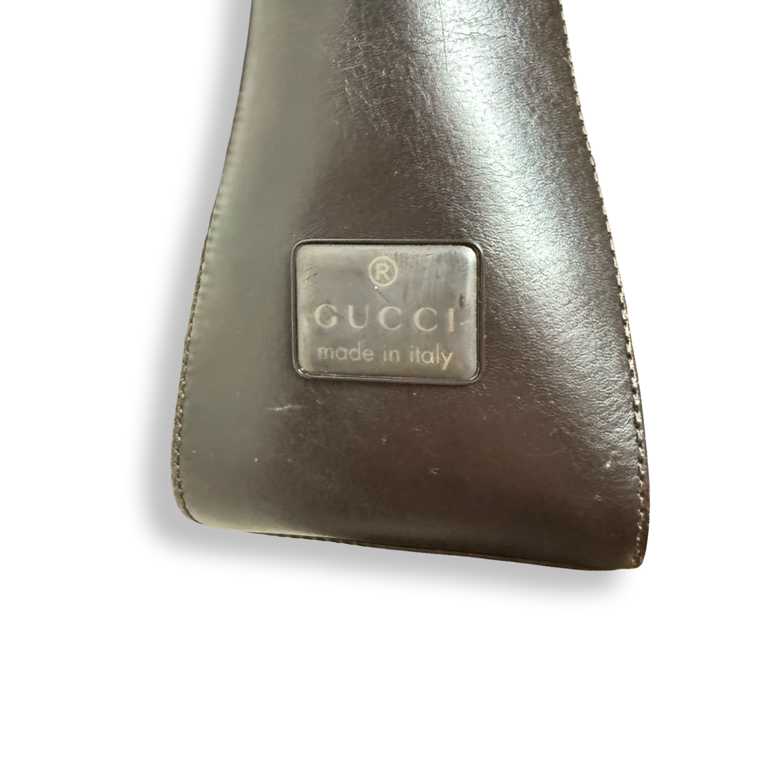 Gucci Hobo Shoulder Bag authentic vintage leather suede chocolate brown