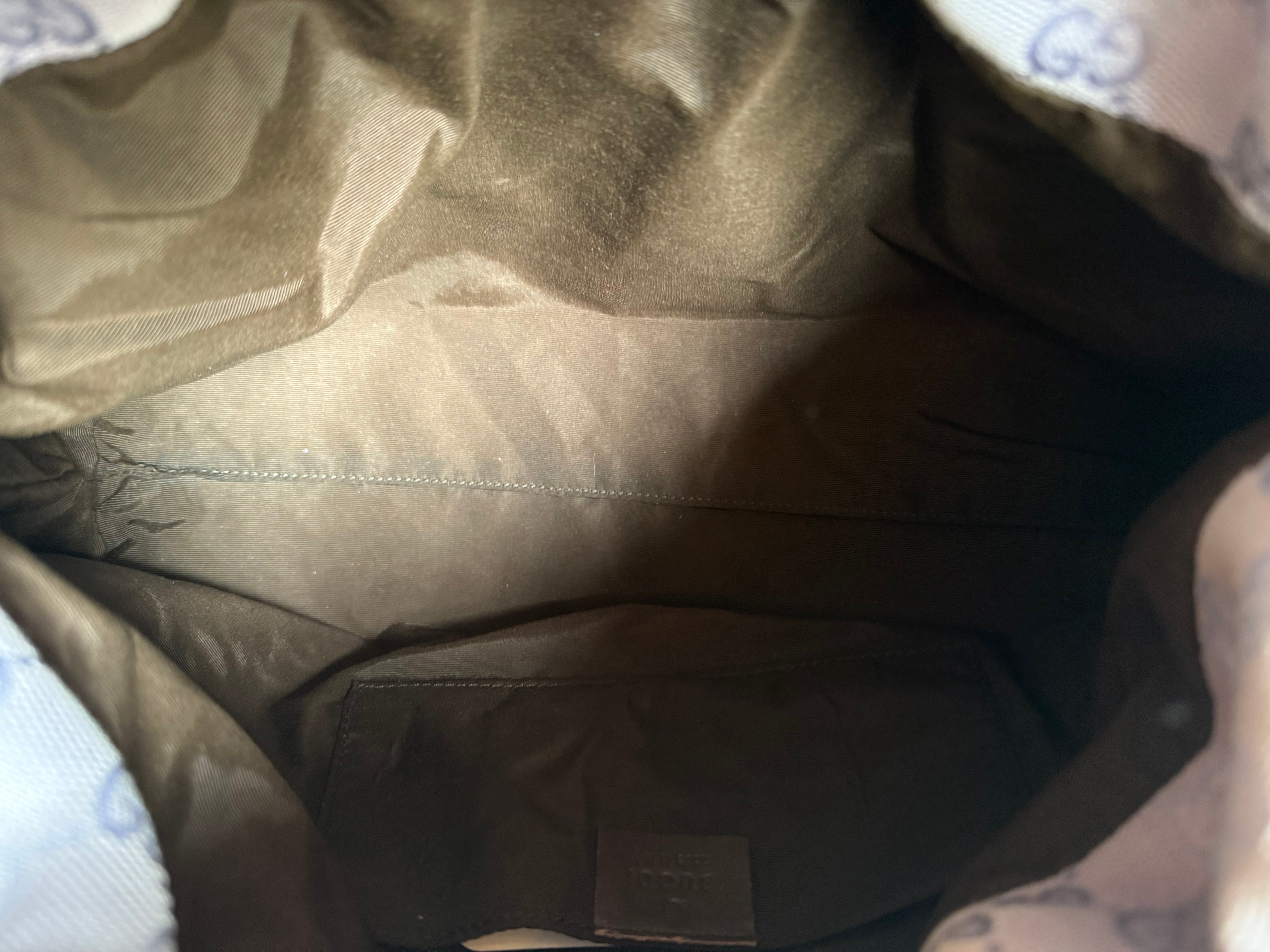 Gucci Vintage Bamboo Pouch Tote