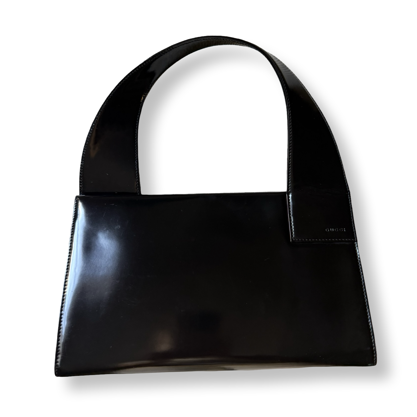 Gucci_Vintage_Patent_Leather_Shoulder_Bag authentic 90s