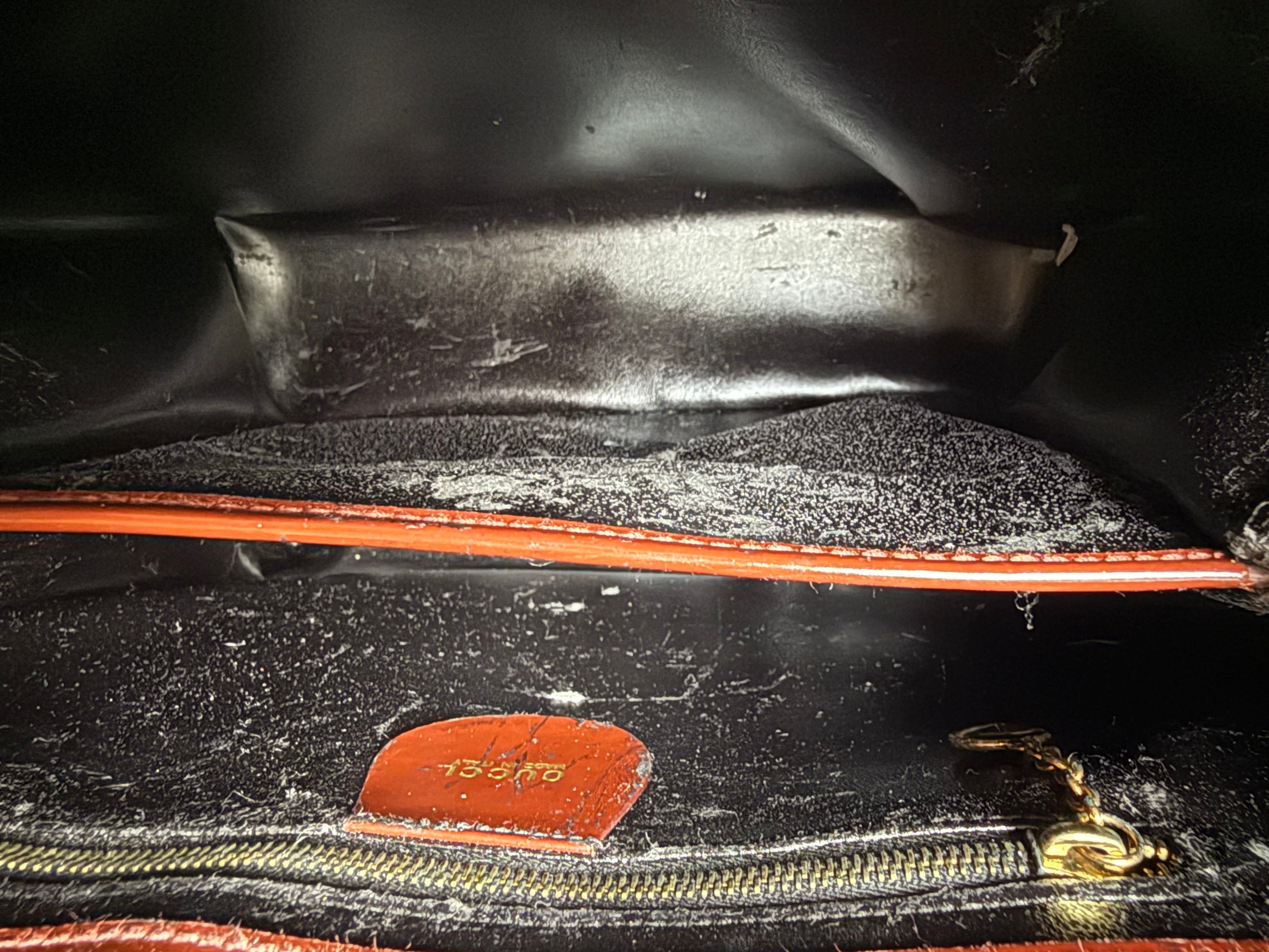 Gucci authentic vintage tote leather