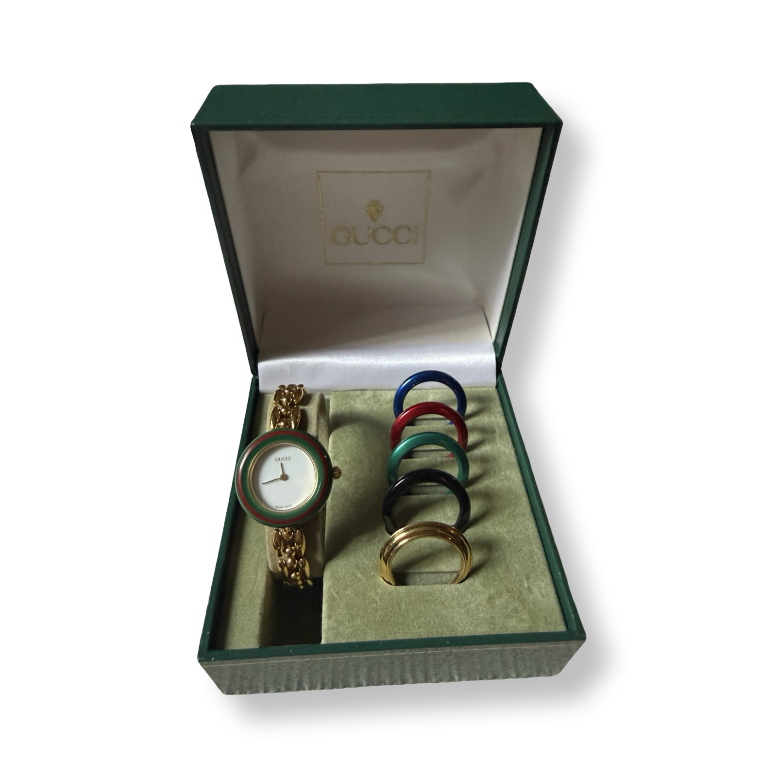 Gucci Vintage 11/12.2 Change Bezel Watch