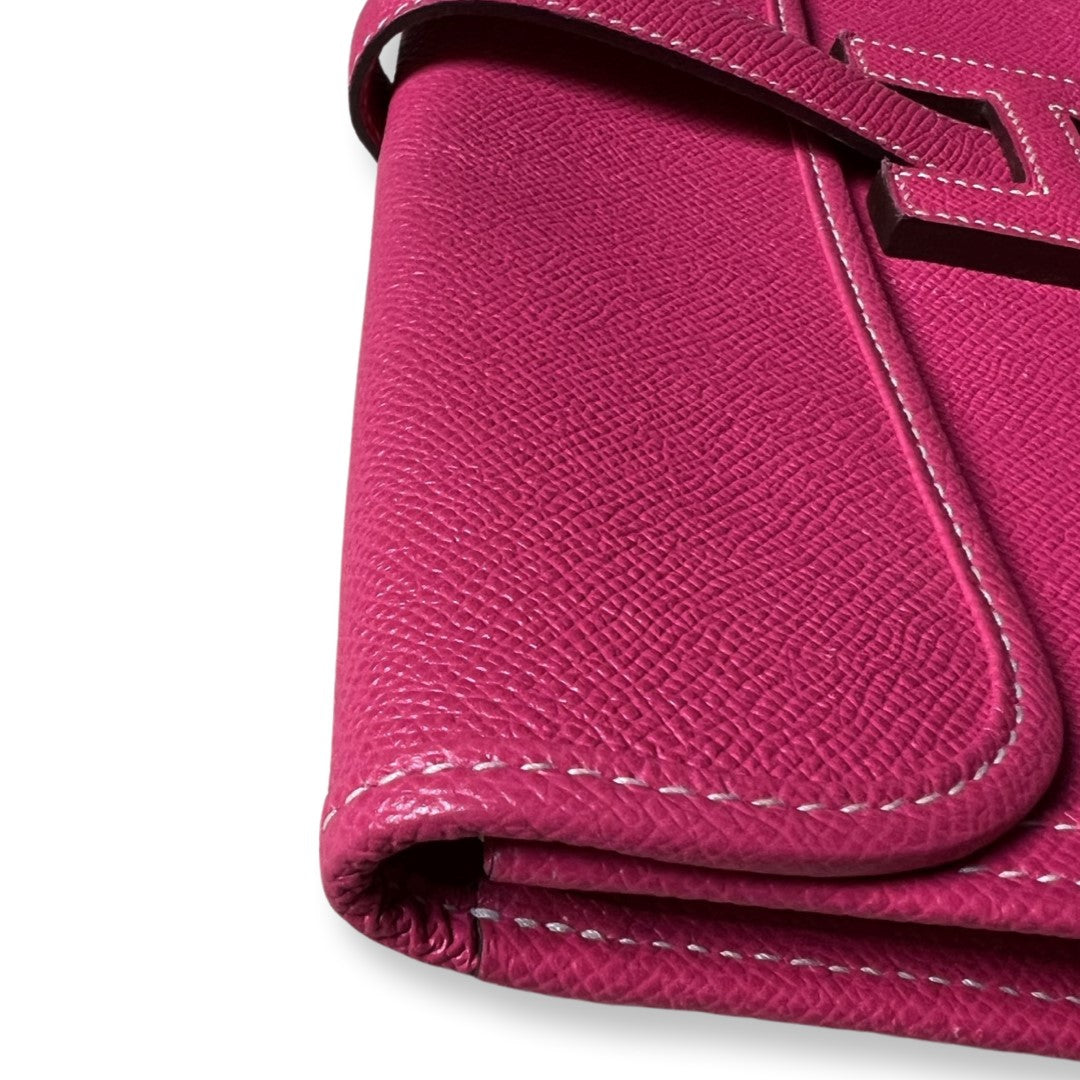 Hermes Clutch Rose Tyrien