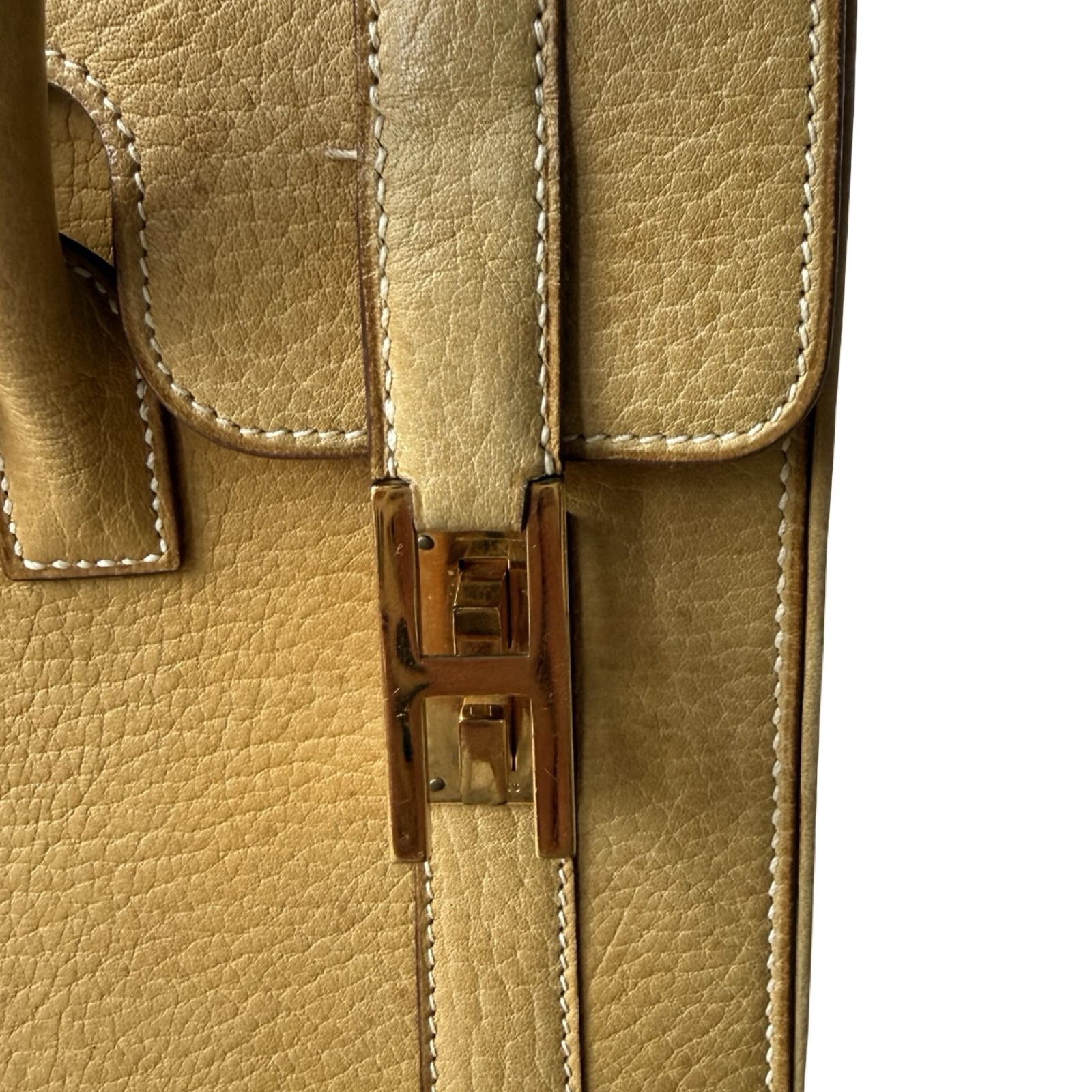 Hermès Vintage Drag 27 Paille