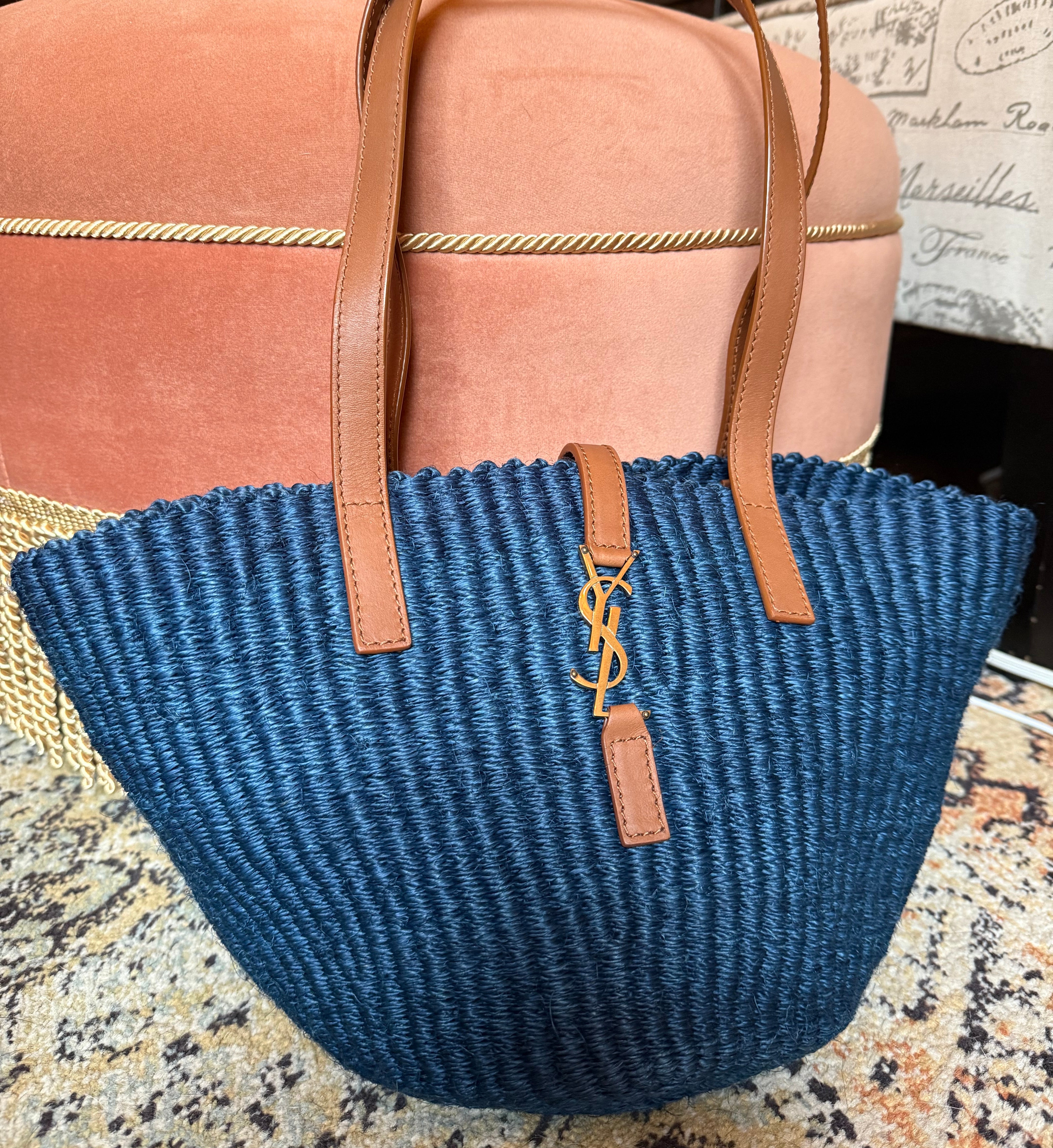 Saint Laurent Panier Basket Tote