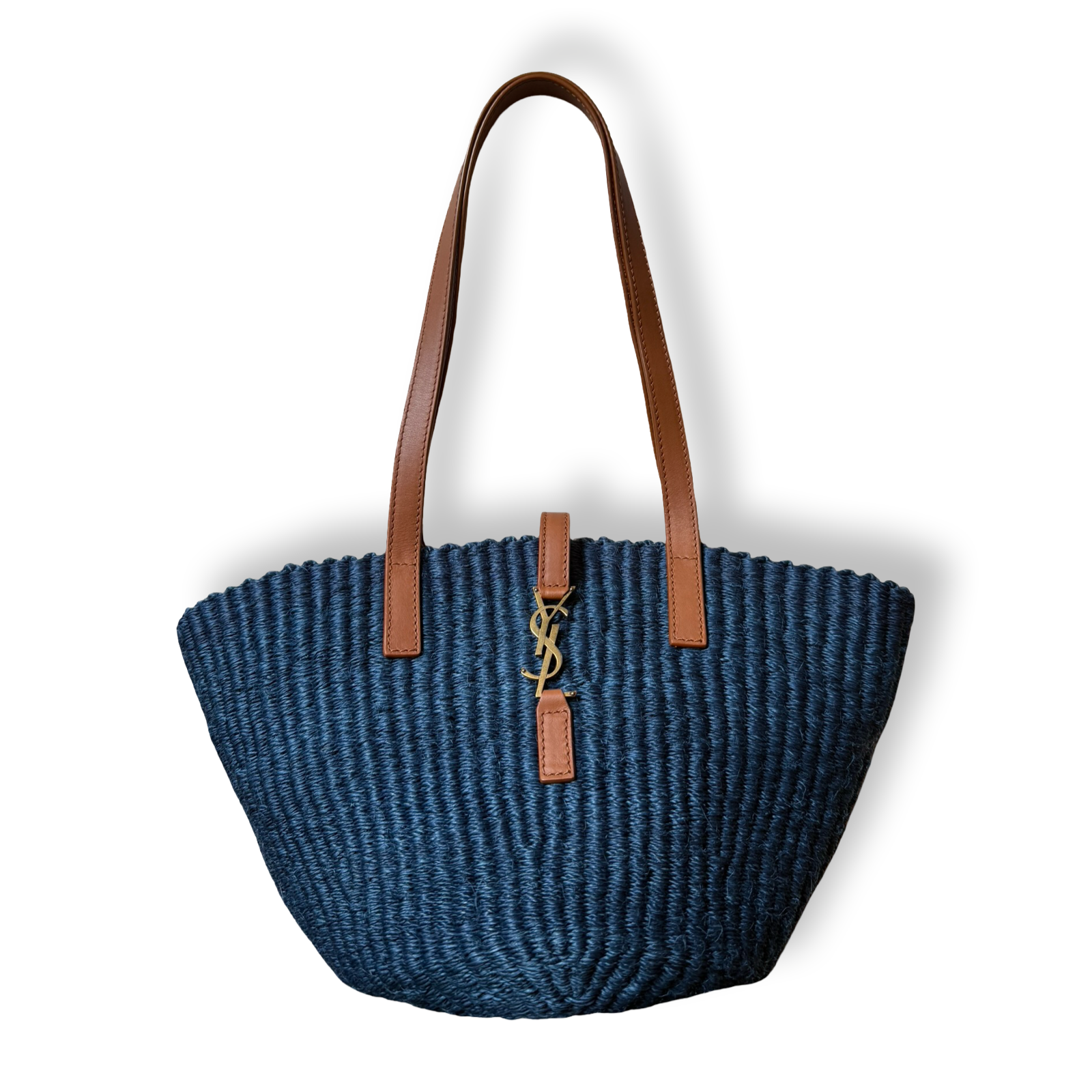 Saint_Laurent_Panier_Basket_Tote_Bag_Blue_Raffia
