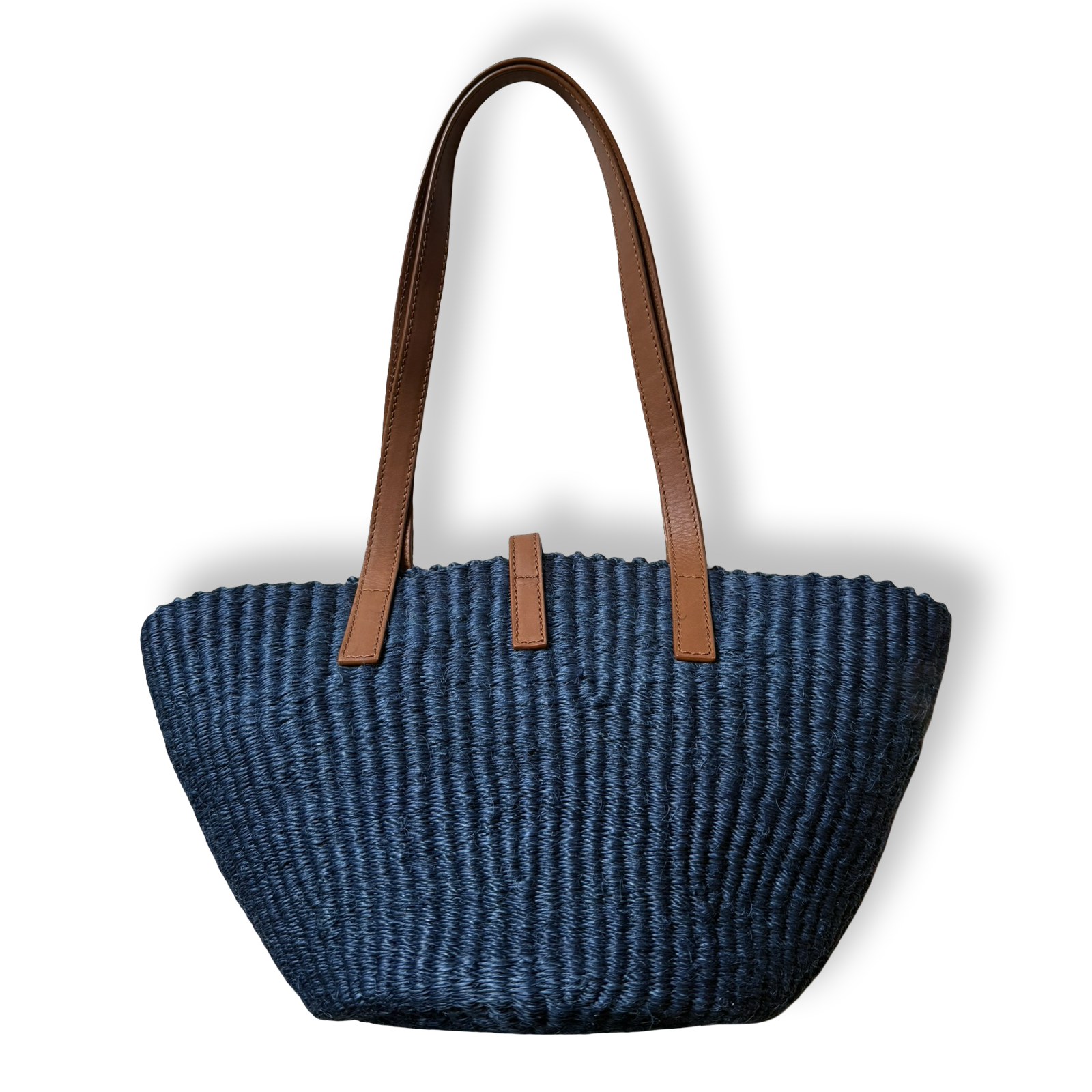 Saint_Laurent_Panier_Basket_Tote_Bag_Blue_Raffia brown leather summer tote authentic