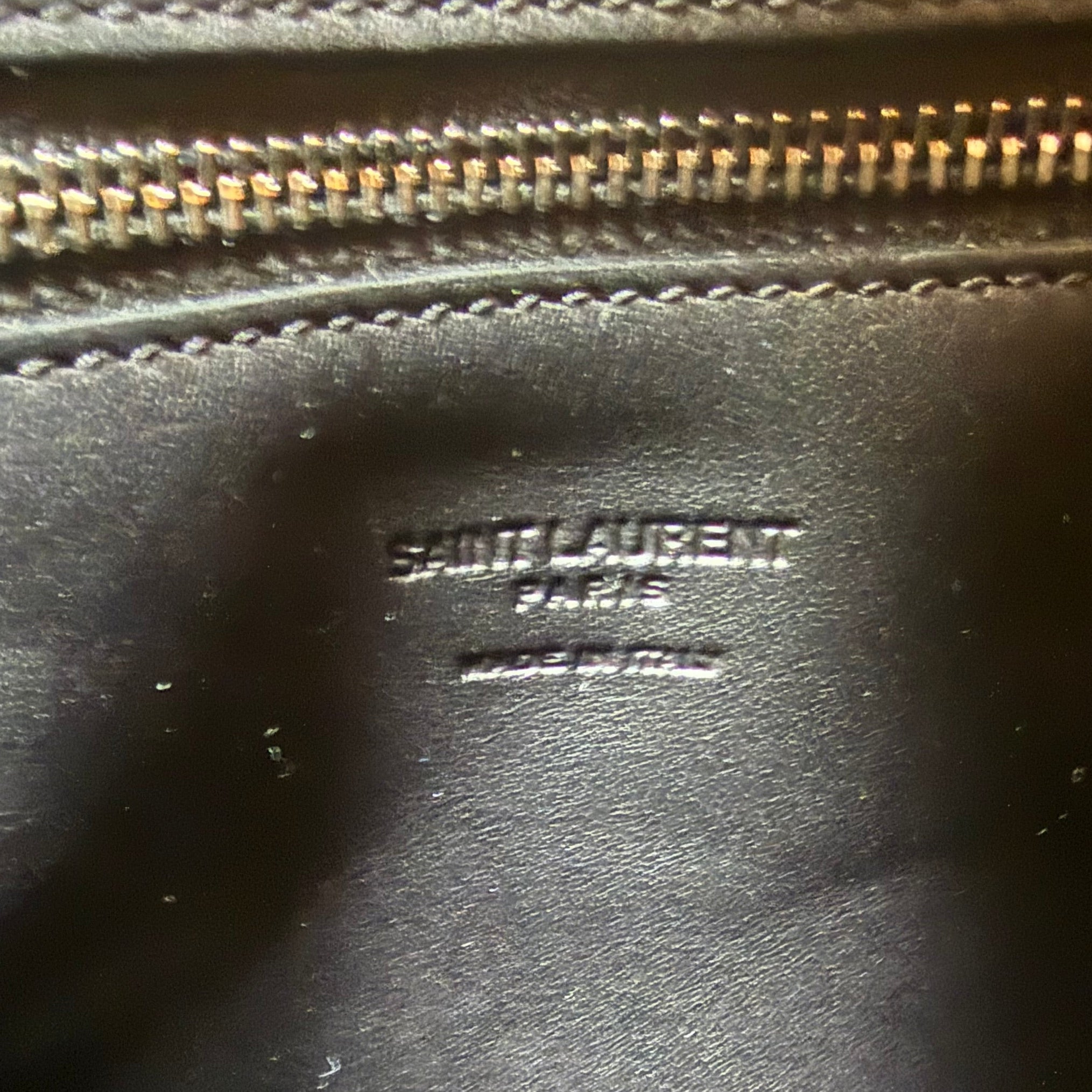 Saint Laurent Panier Raffia Bucket Tote