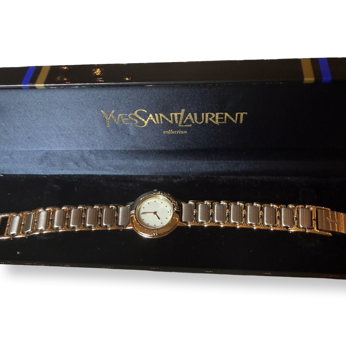 YSL Vintage Two Tone Ladies Watch