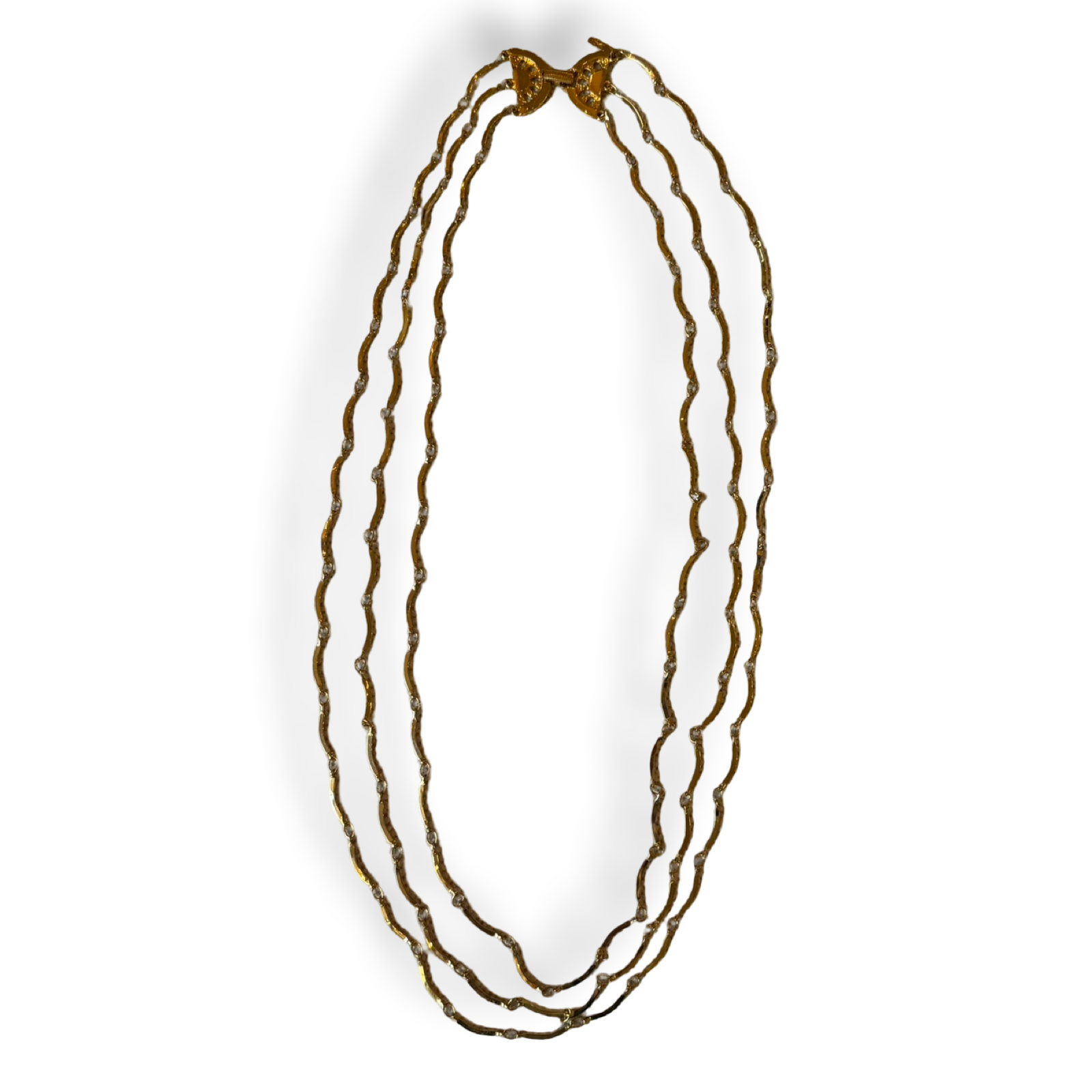 Yves Saint Laurent Vintage Tiered Necklace