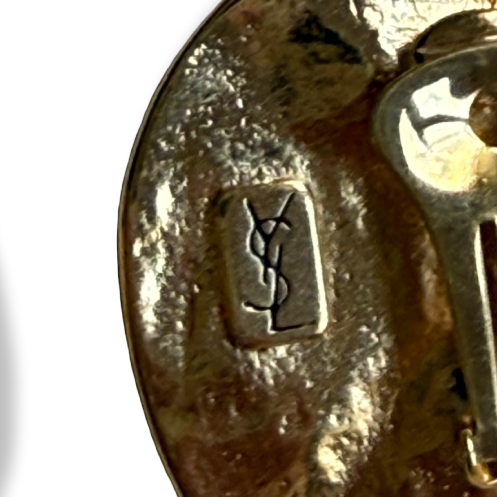 Yves Saint Laurent Runway Texture Earrings