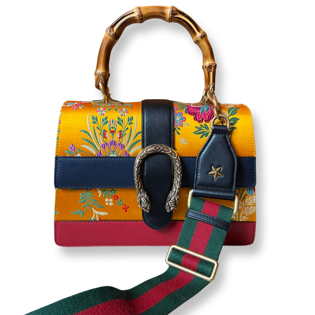 Gucci Dionysus Tokyo Print Satchel Bag