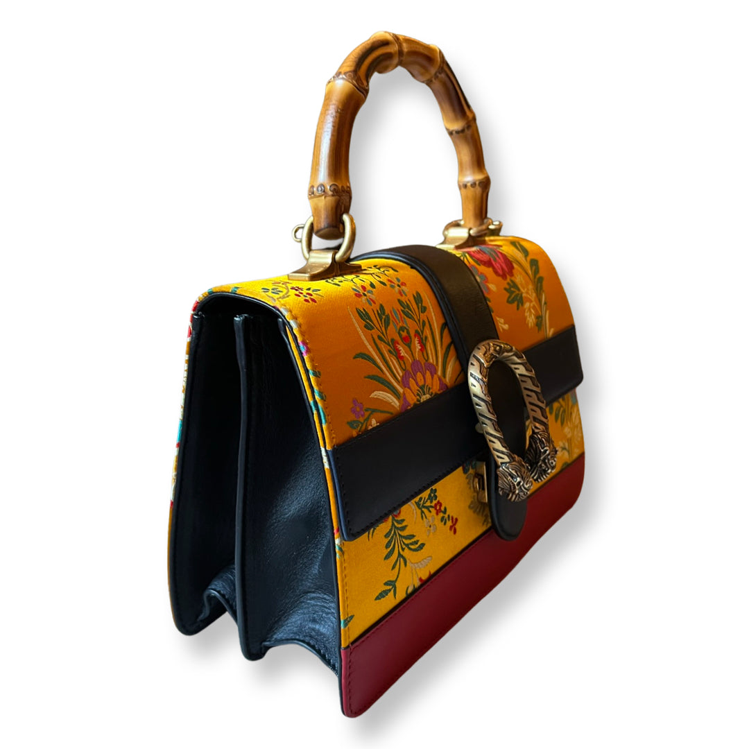 Gucci Dionysus Tokyo Print Satchel Bag
