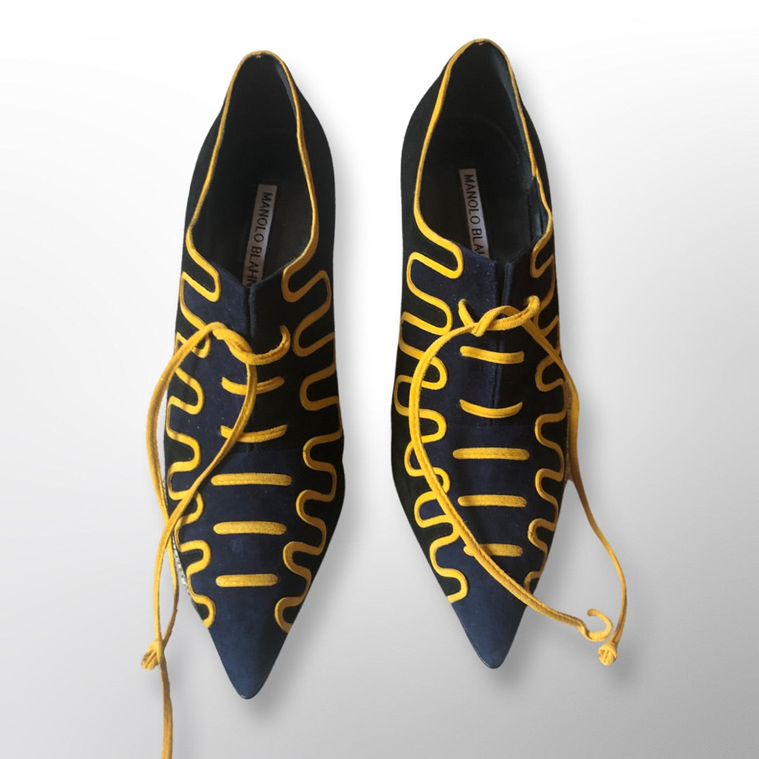 Manolo Blahnik Marinov Booties