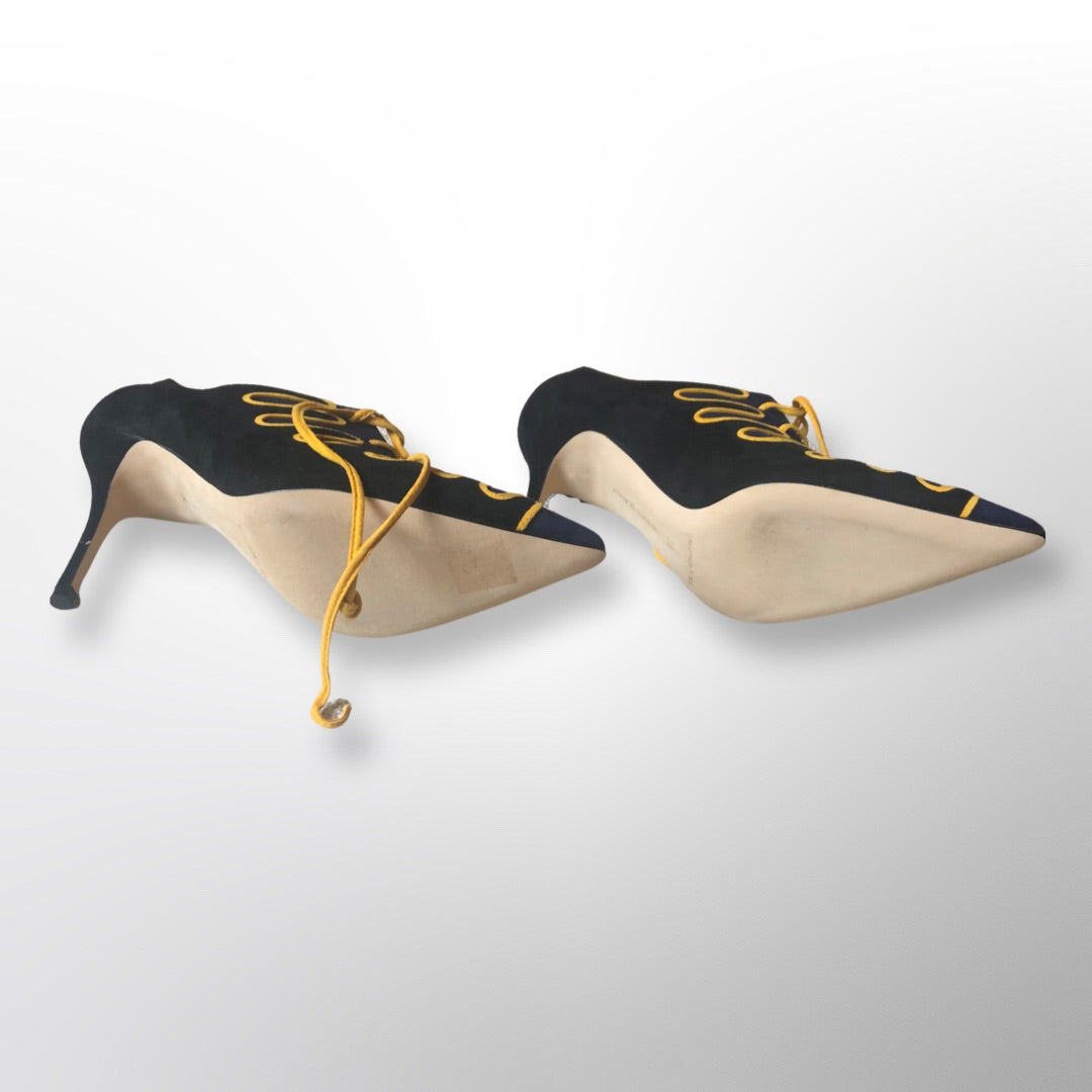 Manolo Blahnik Marinov Booties