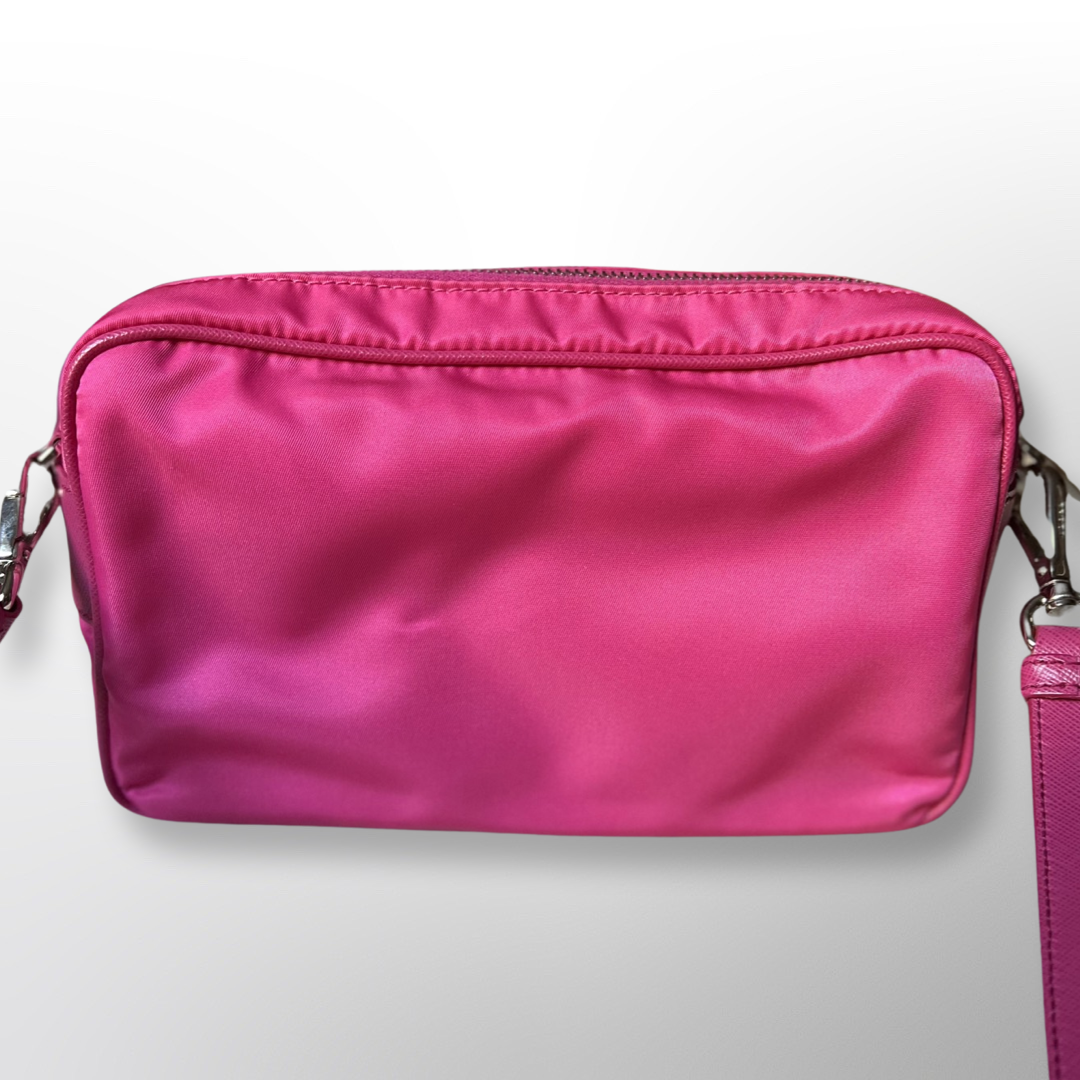 Prada Front Pocket Nylon Camera Bag