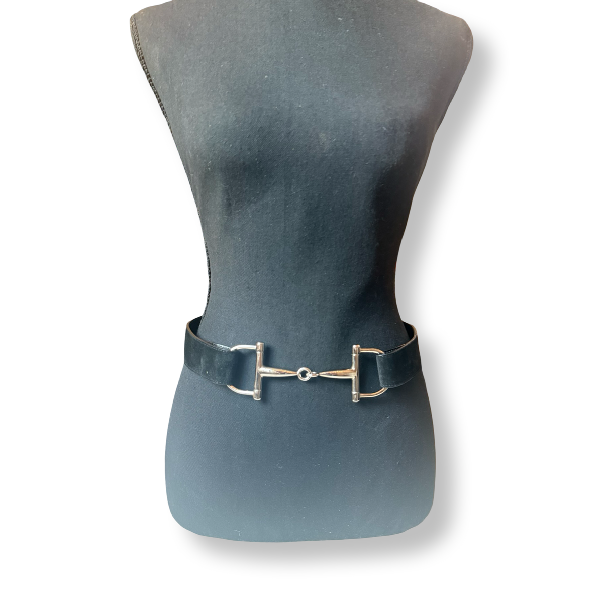 Gucci Vintage Horsebit Belt Suede