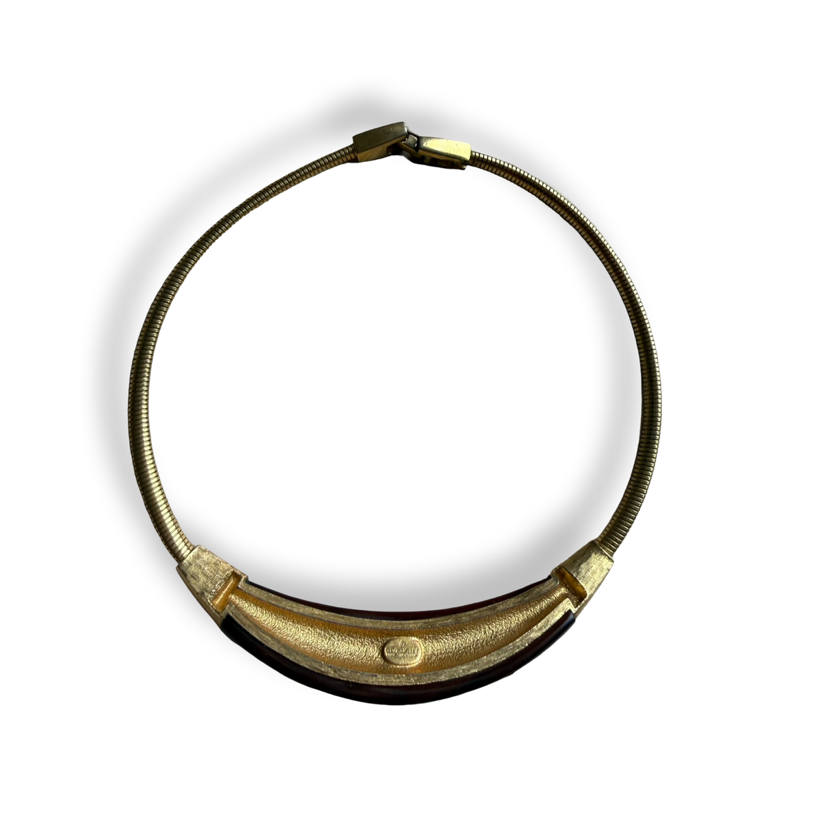 Givenchy Vintage Enamel & Crystal Choker
