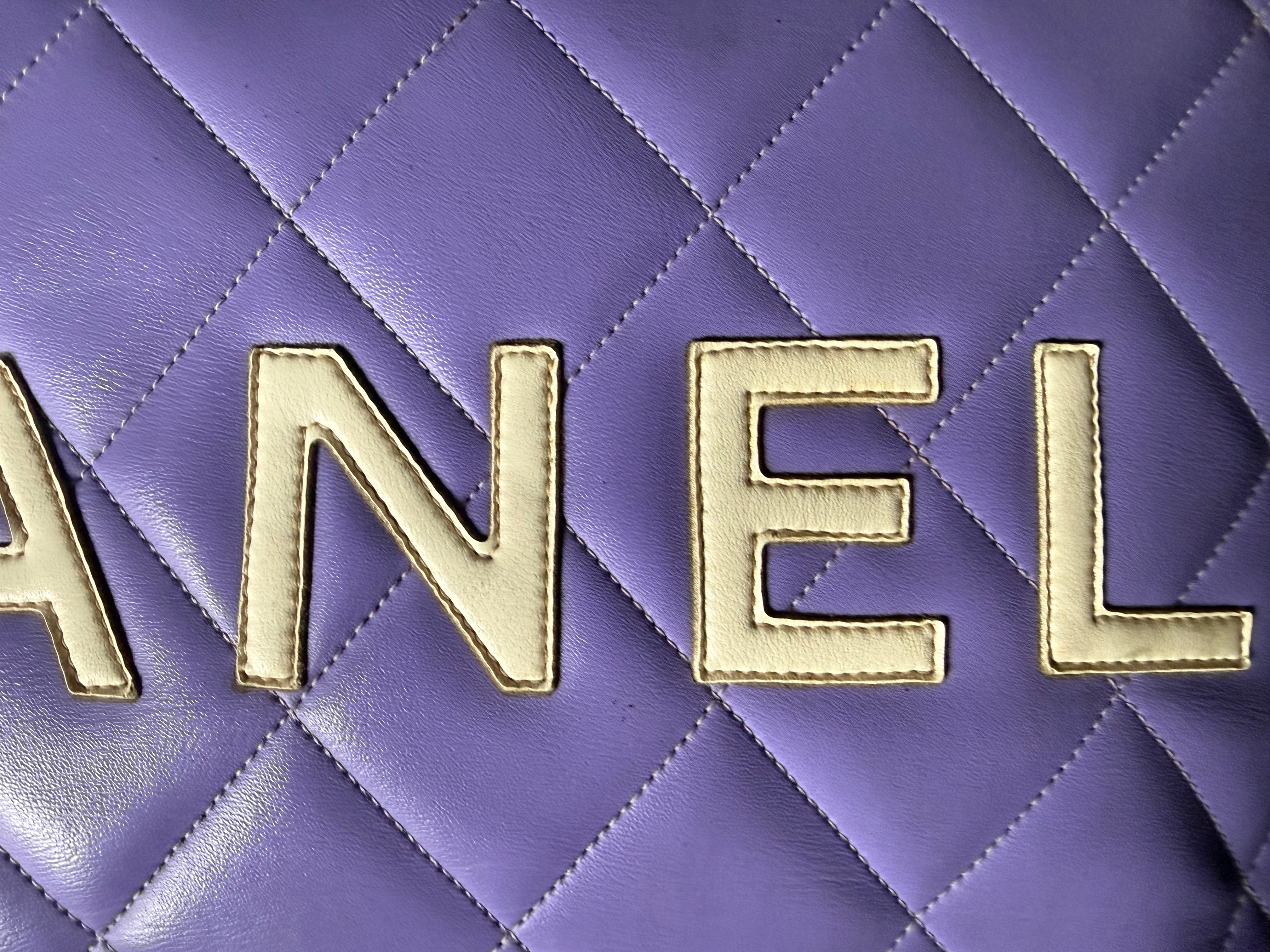 Chanel Vintage Matelassé Collector's Bowling Duffle