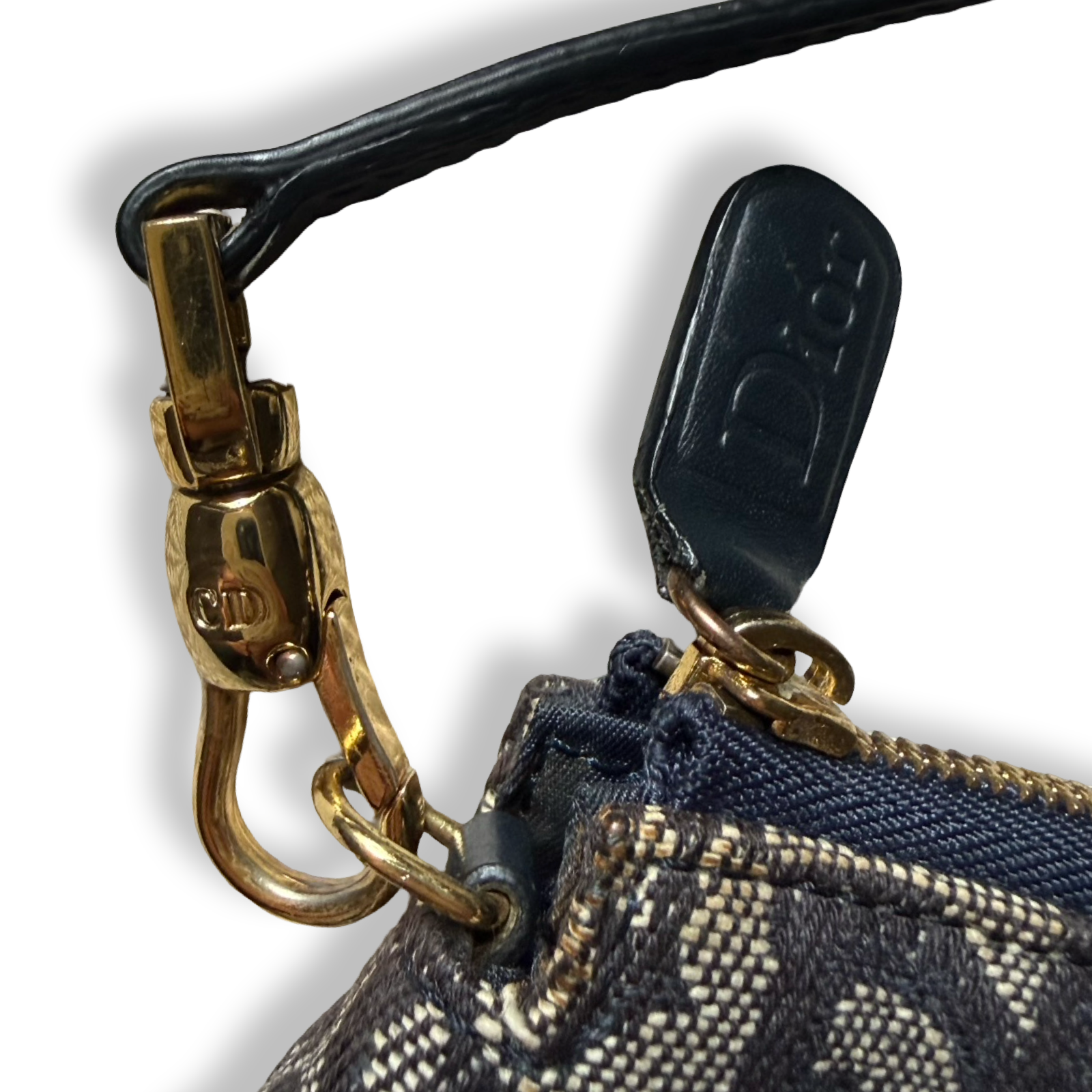 Dior Vintage Trotter Saddle Bag