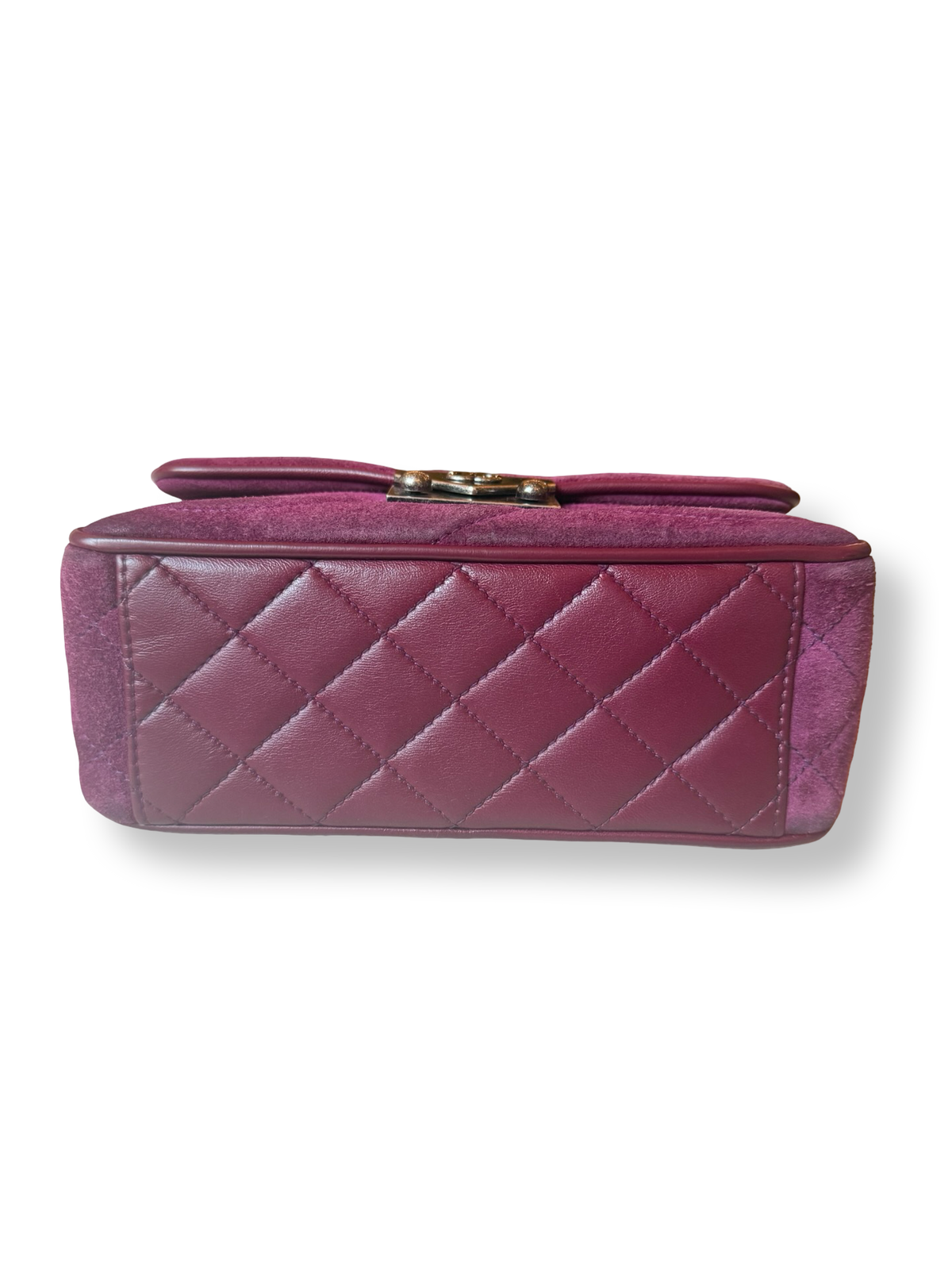 Chanel Suede Pagoda Flap Small