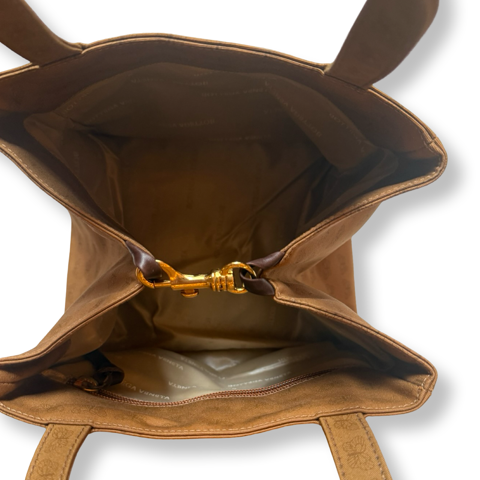 Bottega Veneta Vintage Canvas Butterfly Tote