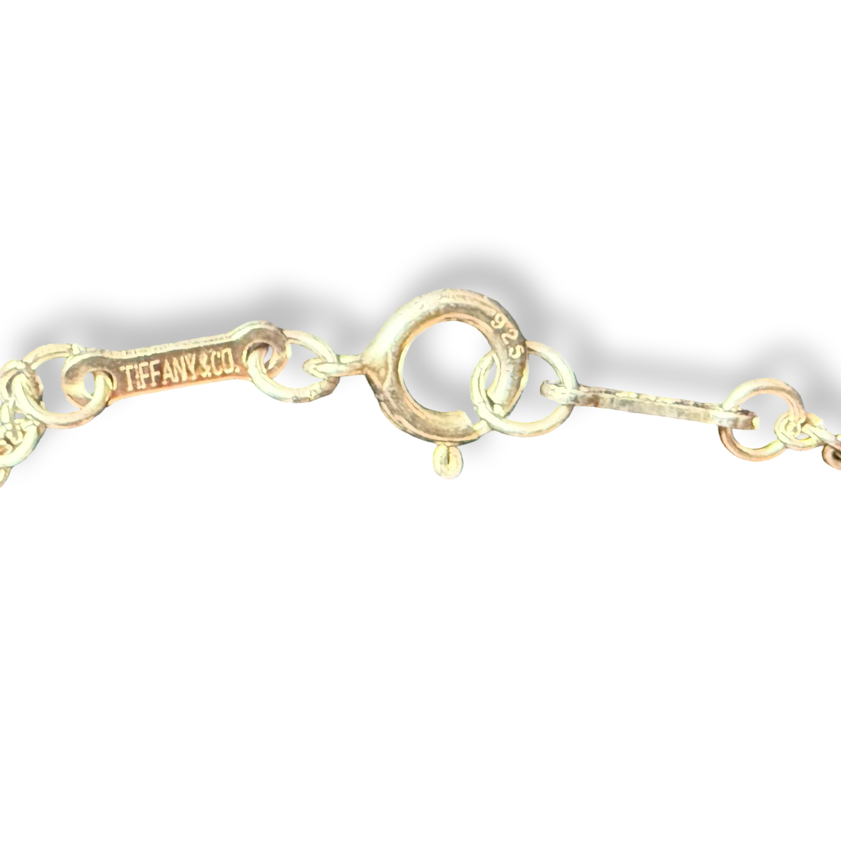 Tiffany & Co. Open Heart Pendant Necklace