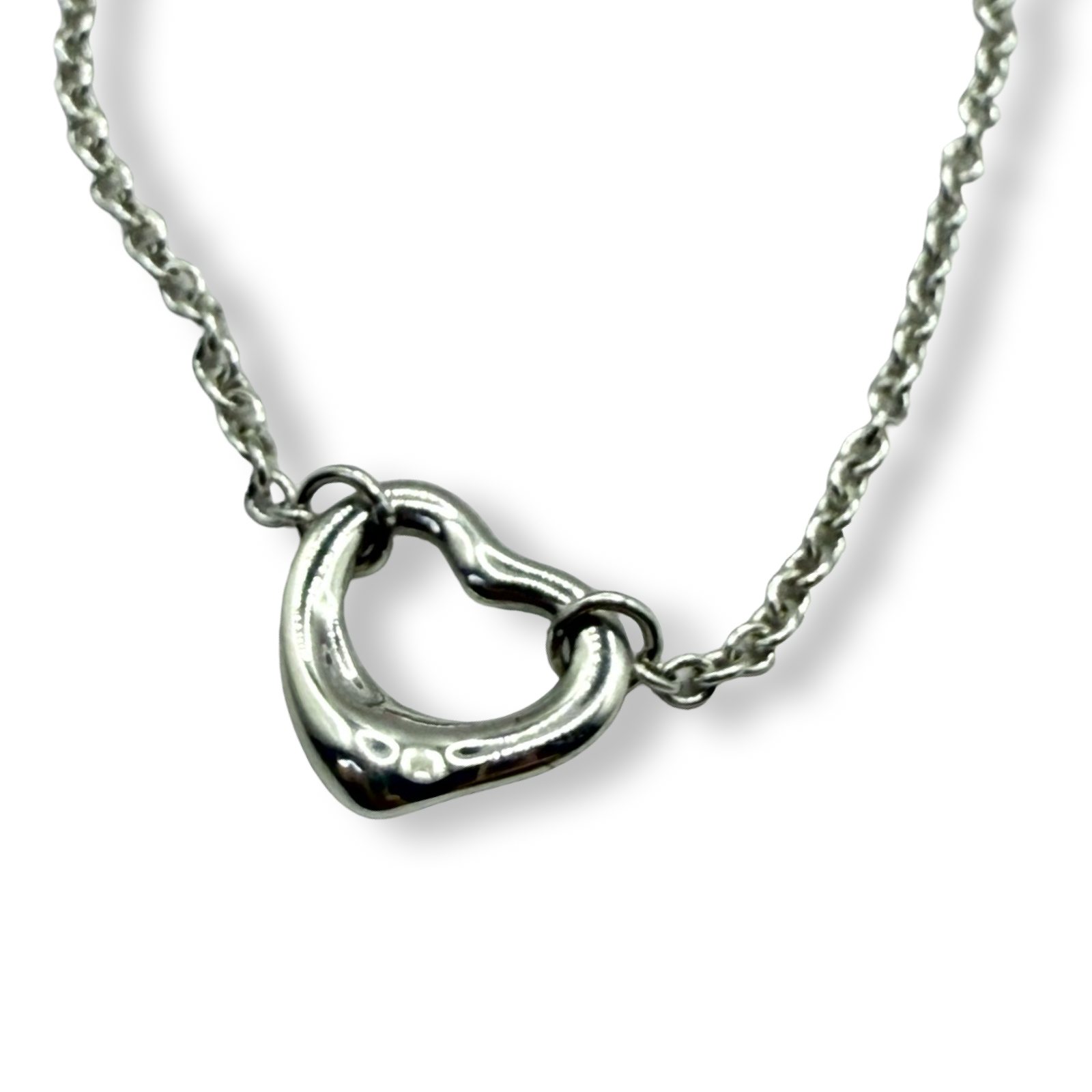 Tiffany & Co. Triple Open Heart Necklace