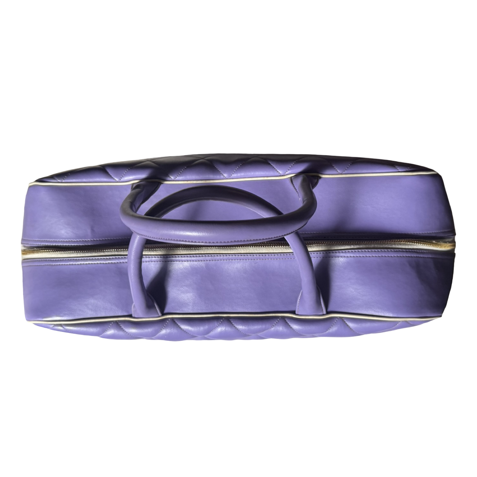 Chanel Vintage Matelassé Collector's Bowling Duffle