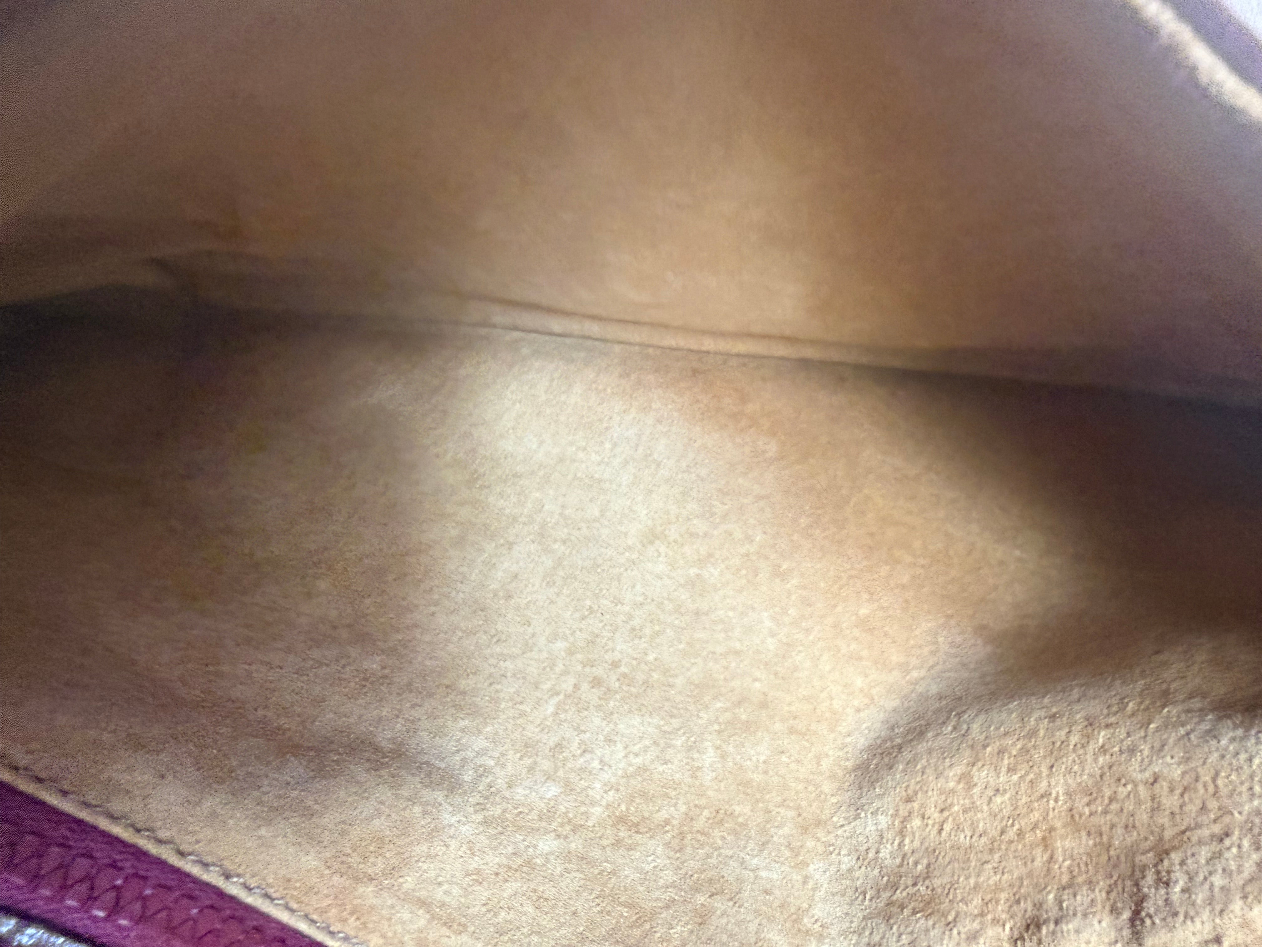 Gucci Vintage Suede Horsebit Clutch