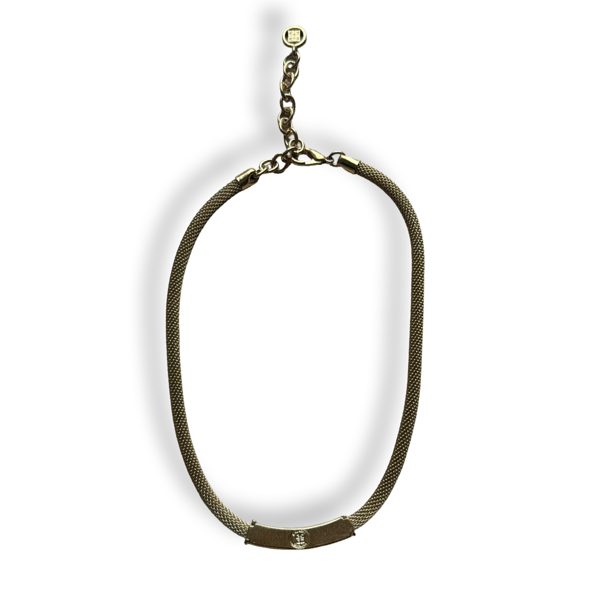 Givenchy Vintage Mesh Collar Necklace