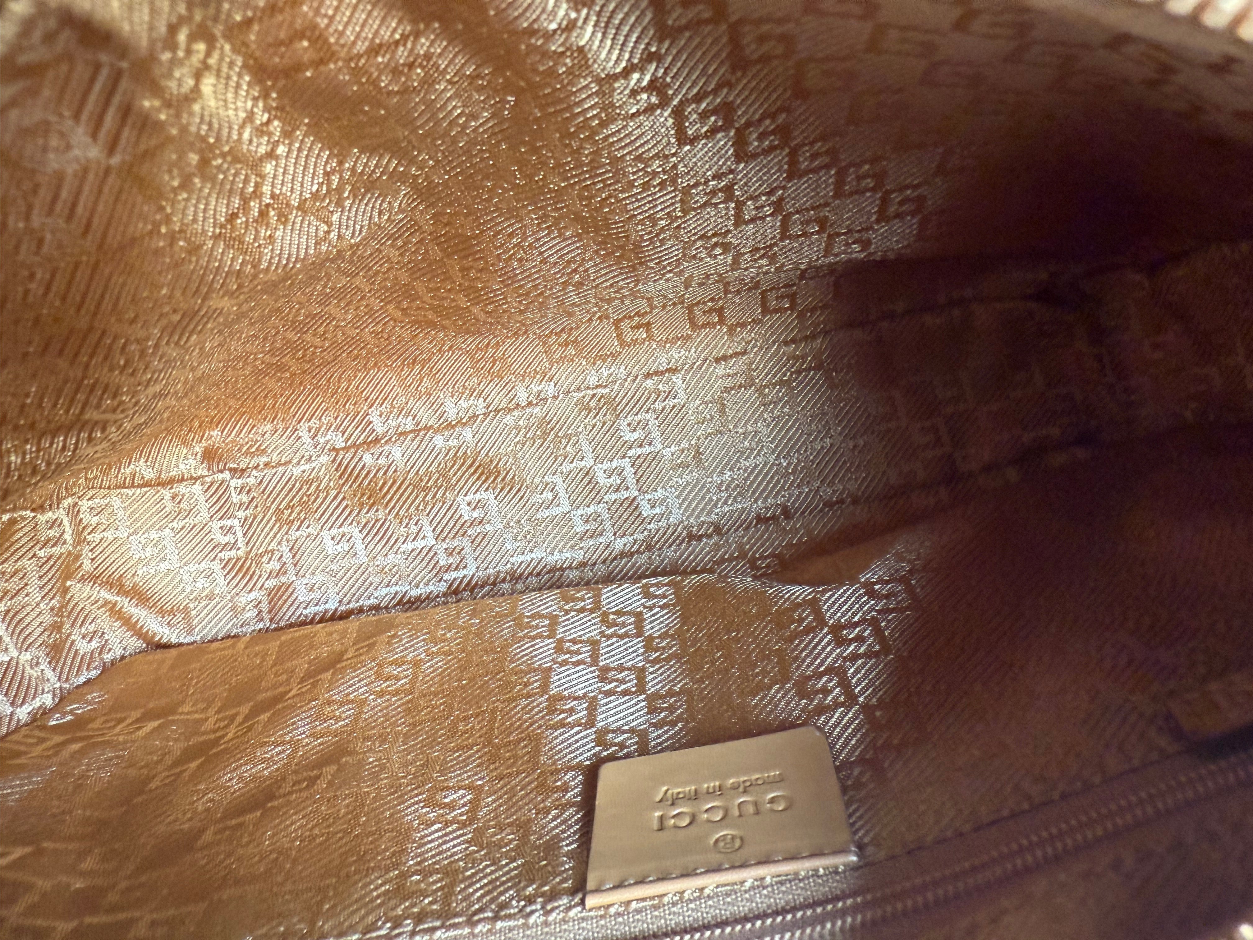 Gucci Vintage Suede Hobo