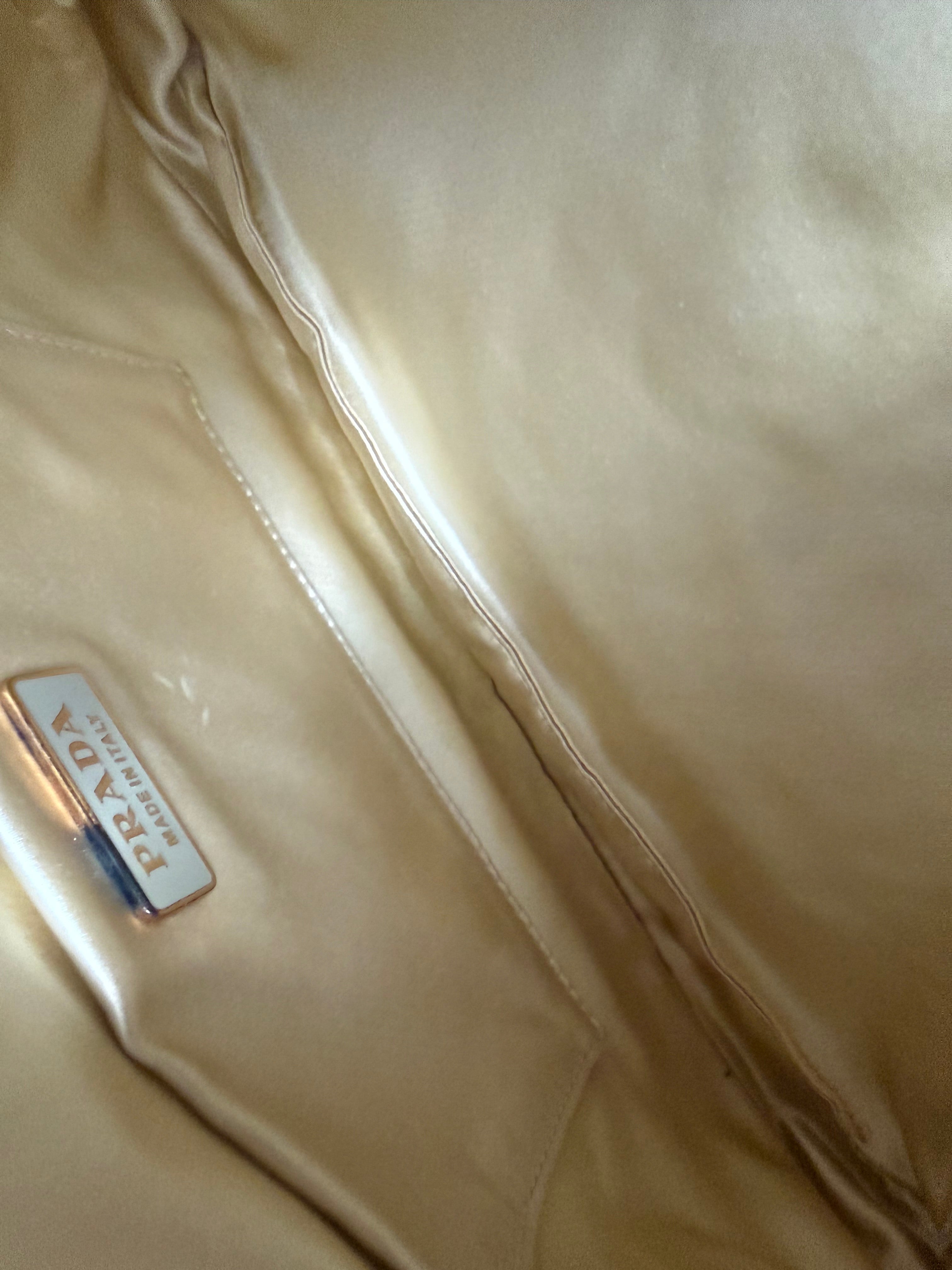 Prada Vintage Tessuto Chain Shoulder
