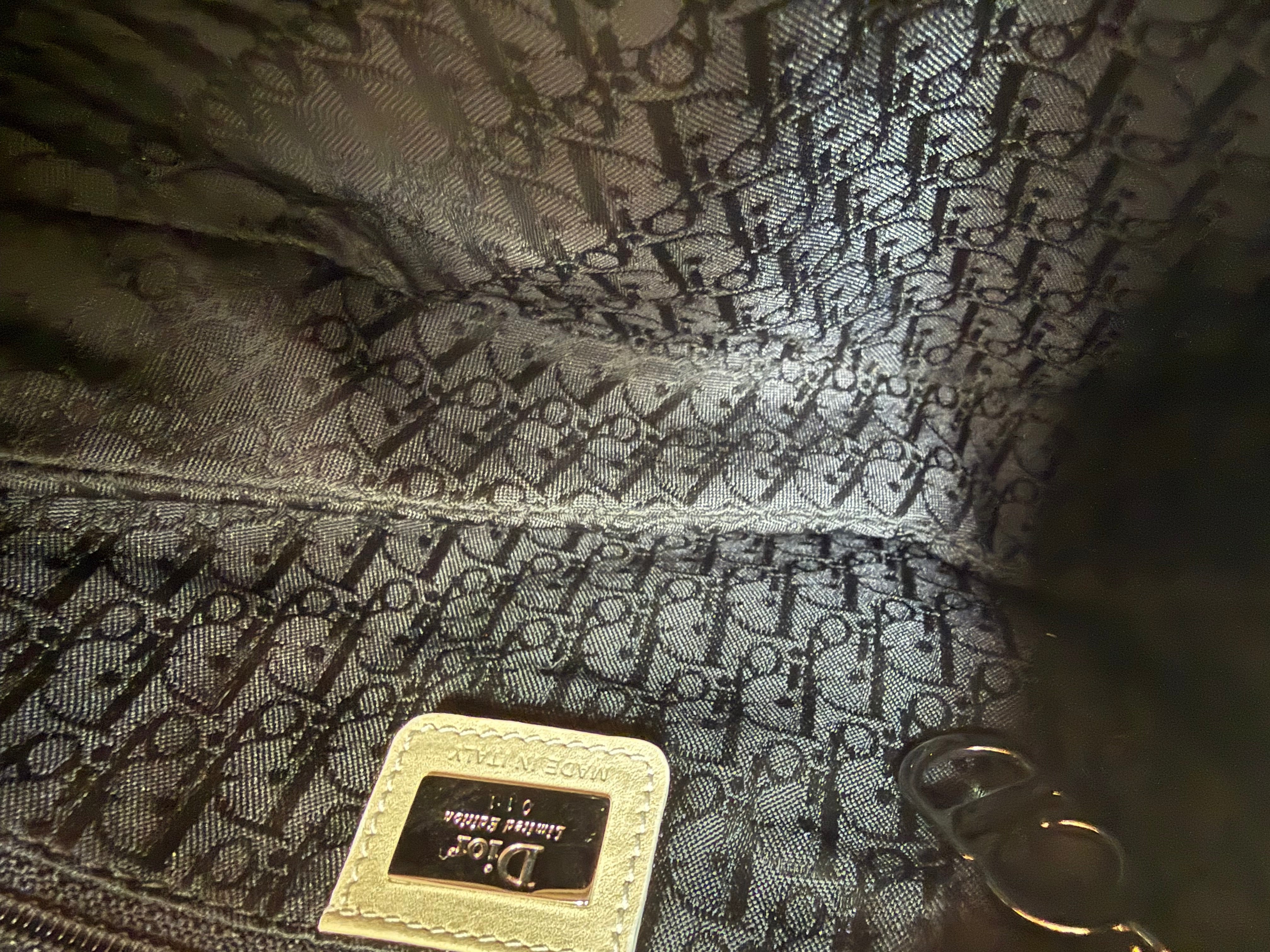 Dior Vintage Rare Collector's Edition Saddle