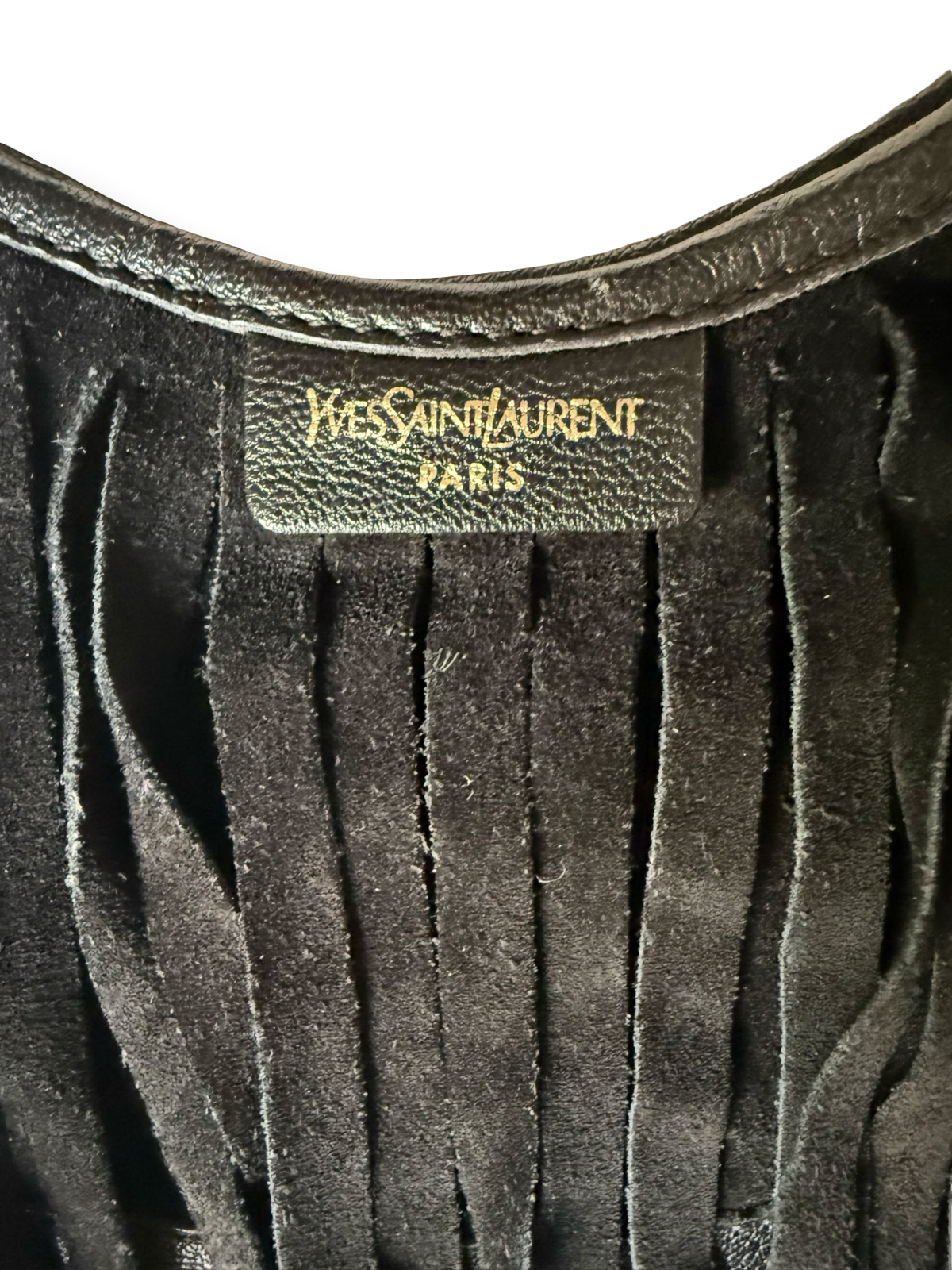 Yves Saint Laurent Vintage La Boheme Fringe Shoulder