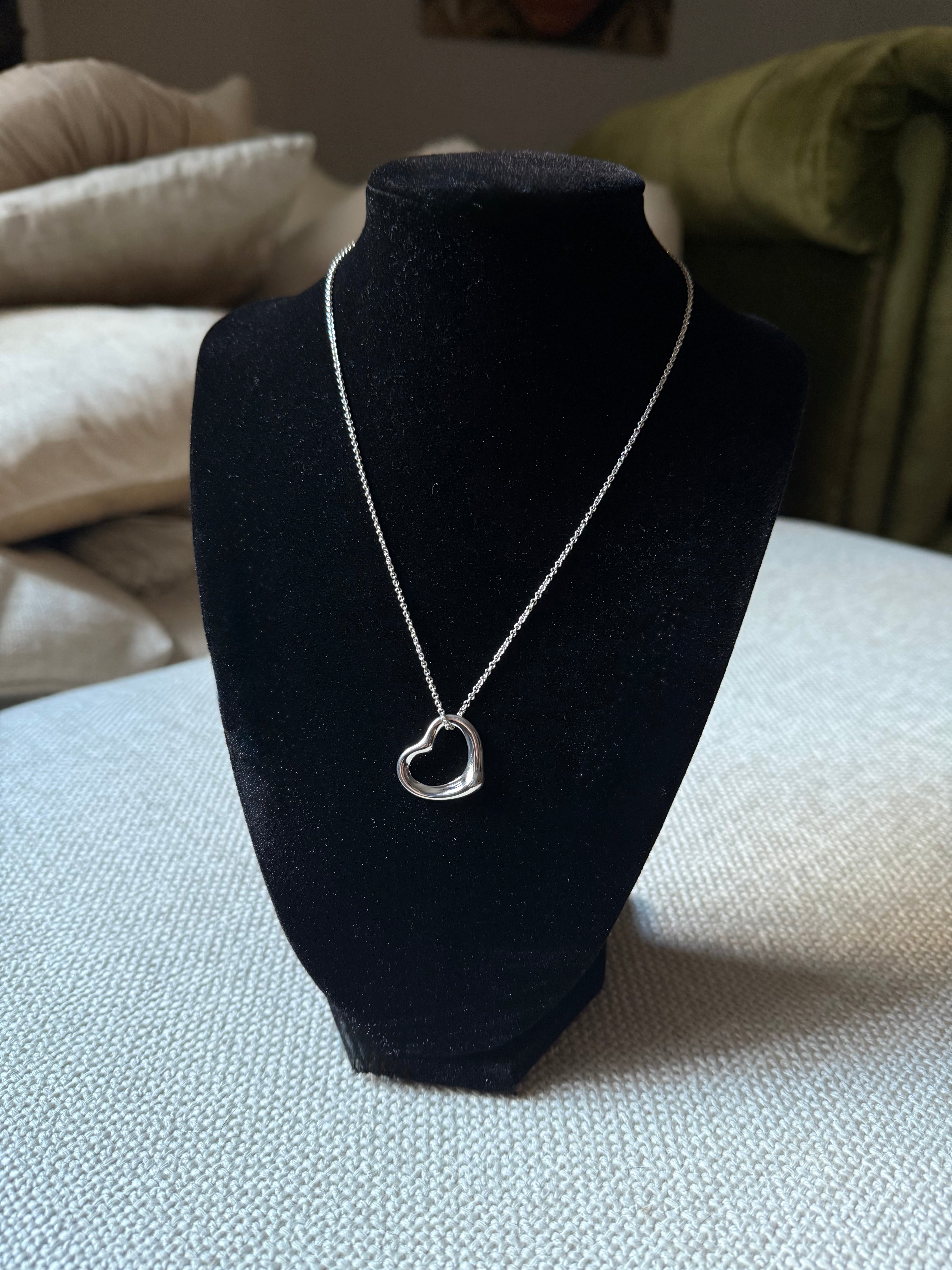 Tiffany & Co. Open Heart Pendant