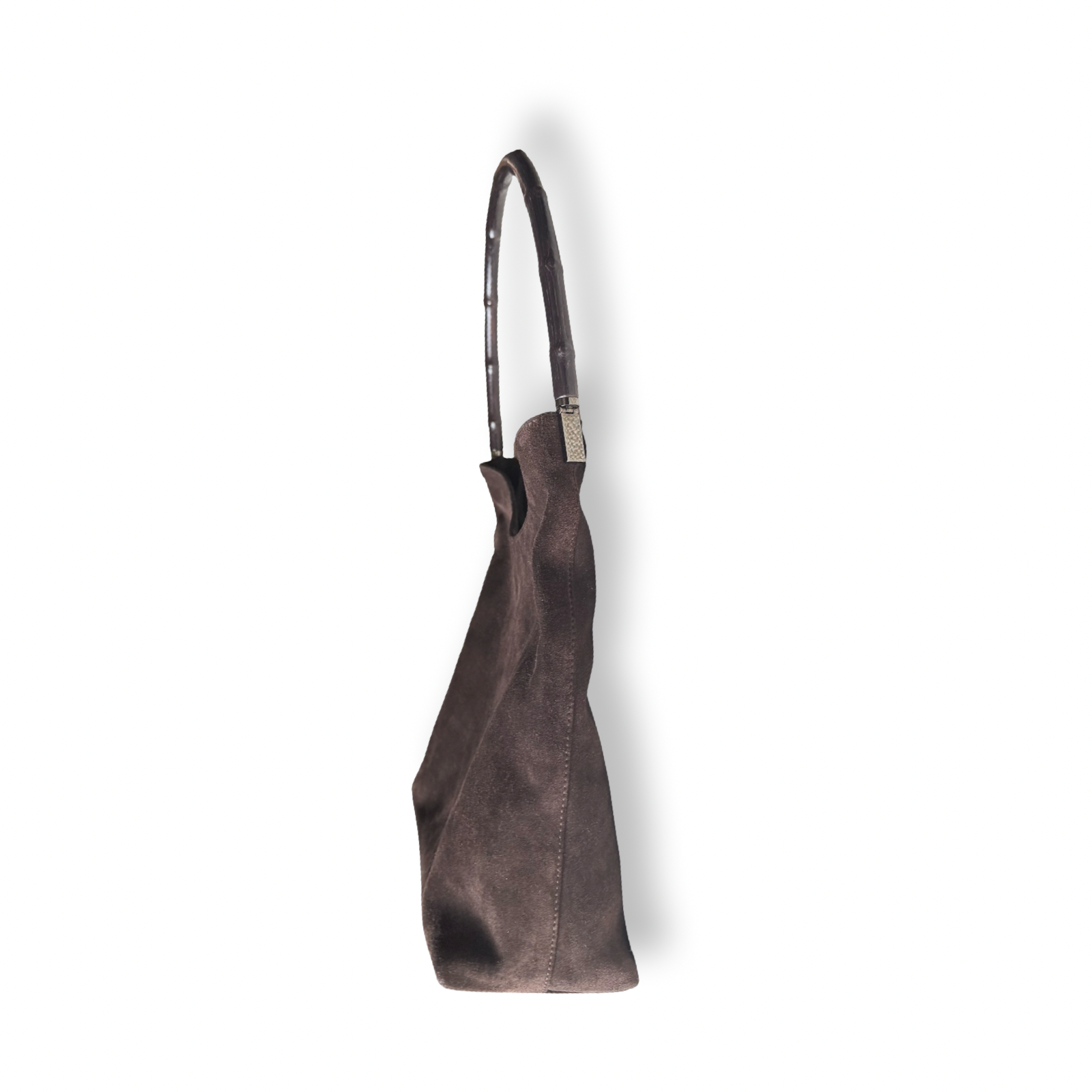 Gucci Vintage Suede Bucket Bag