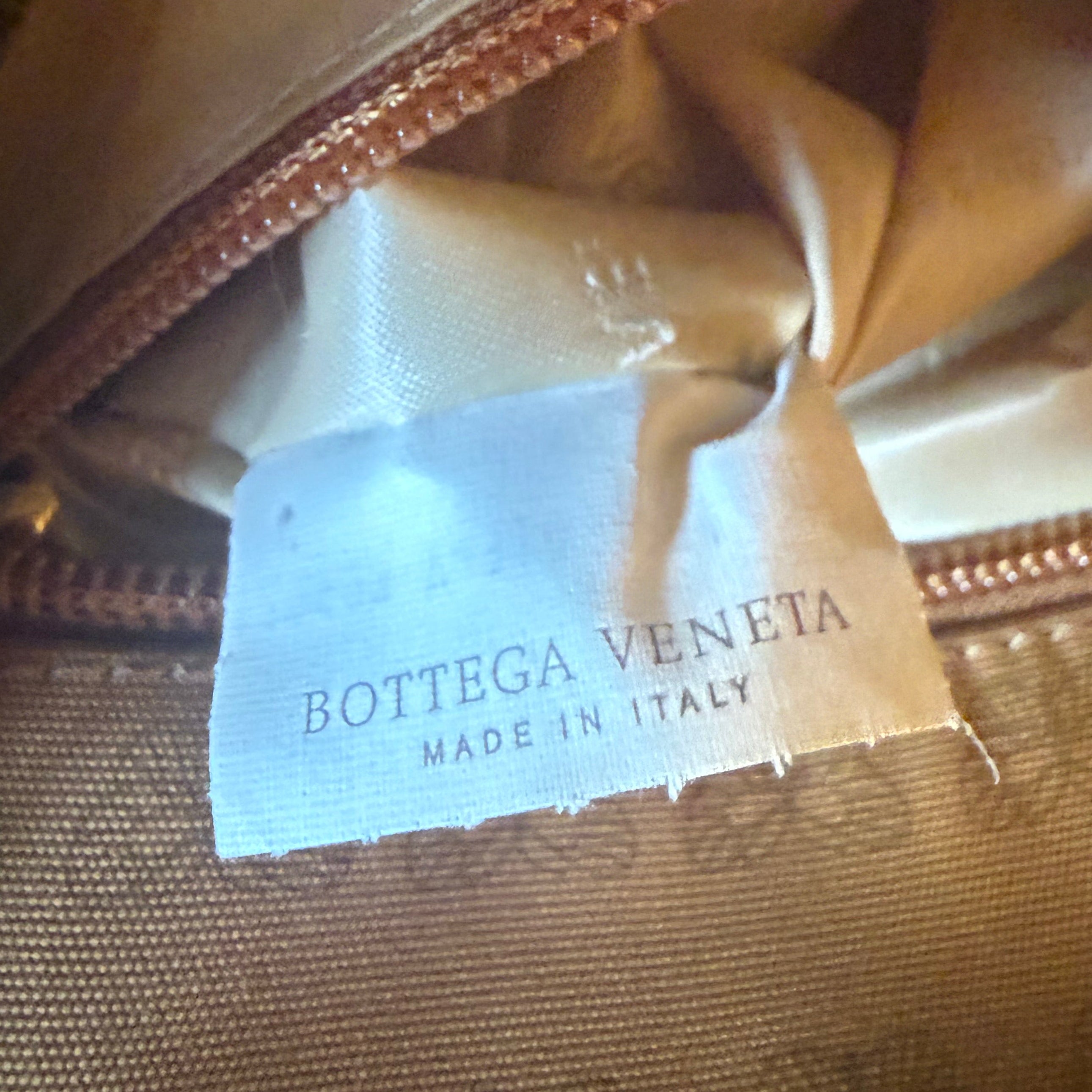 Bottega Veneta Vintage Canvas Butterfly Tote