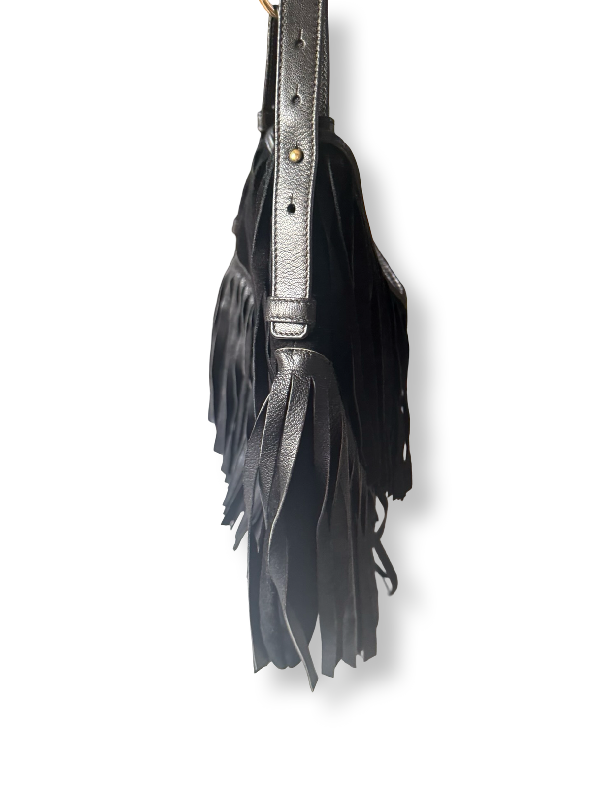 Yves Saint Laurent Vintage La Boheme Fringe Shoulder