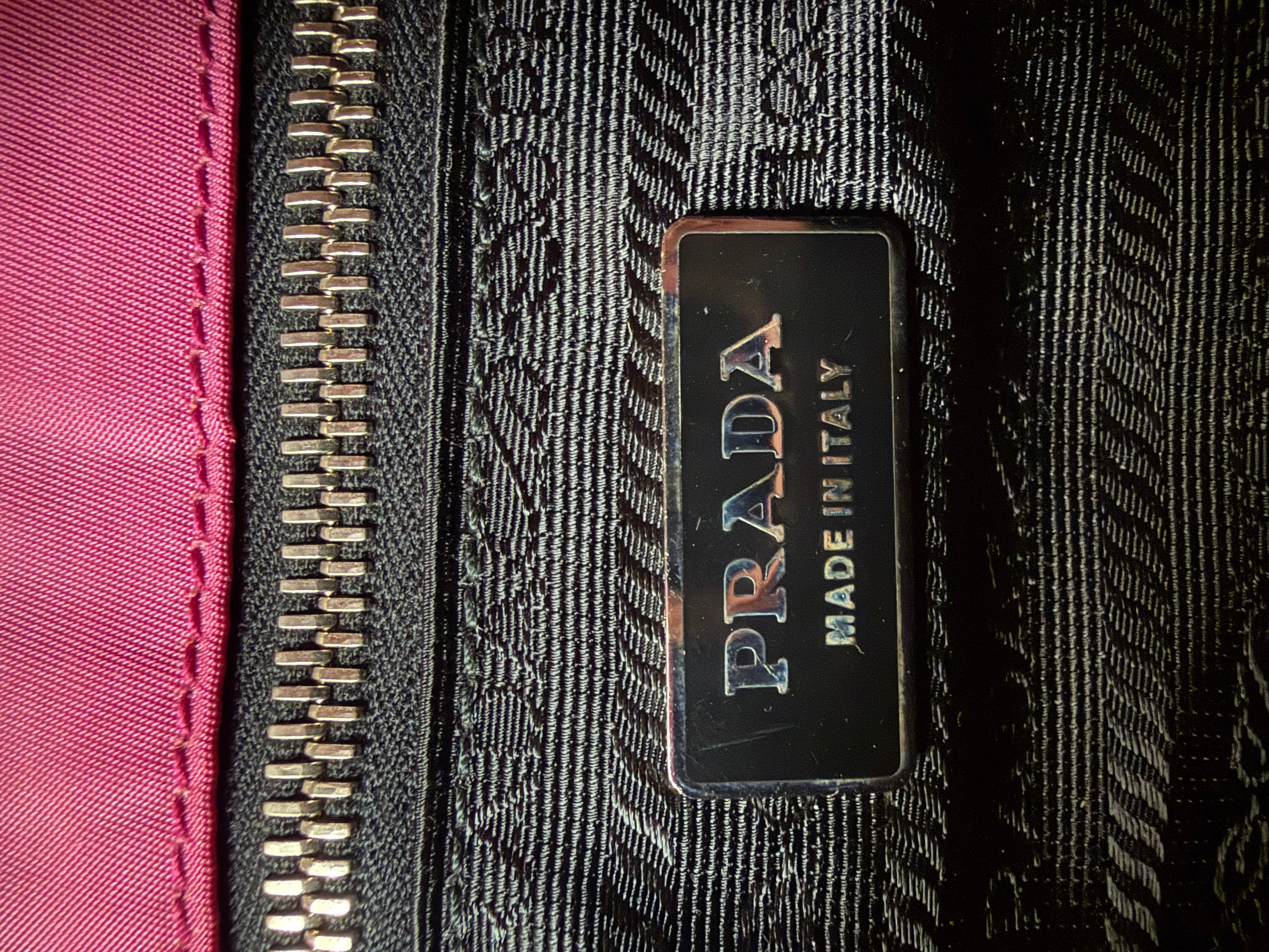 Prada Vintage Rosa Pocket Space Shoulder
