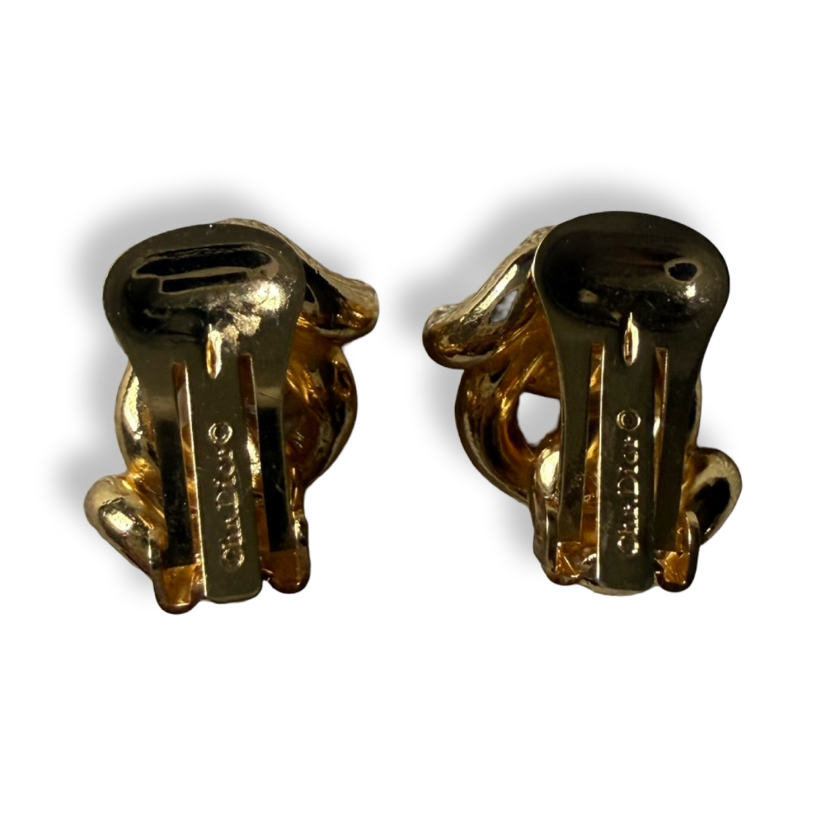 Dior Vintage Chain Link Earrings