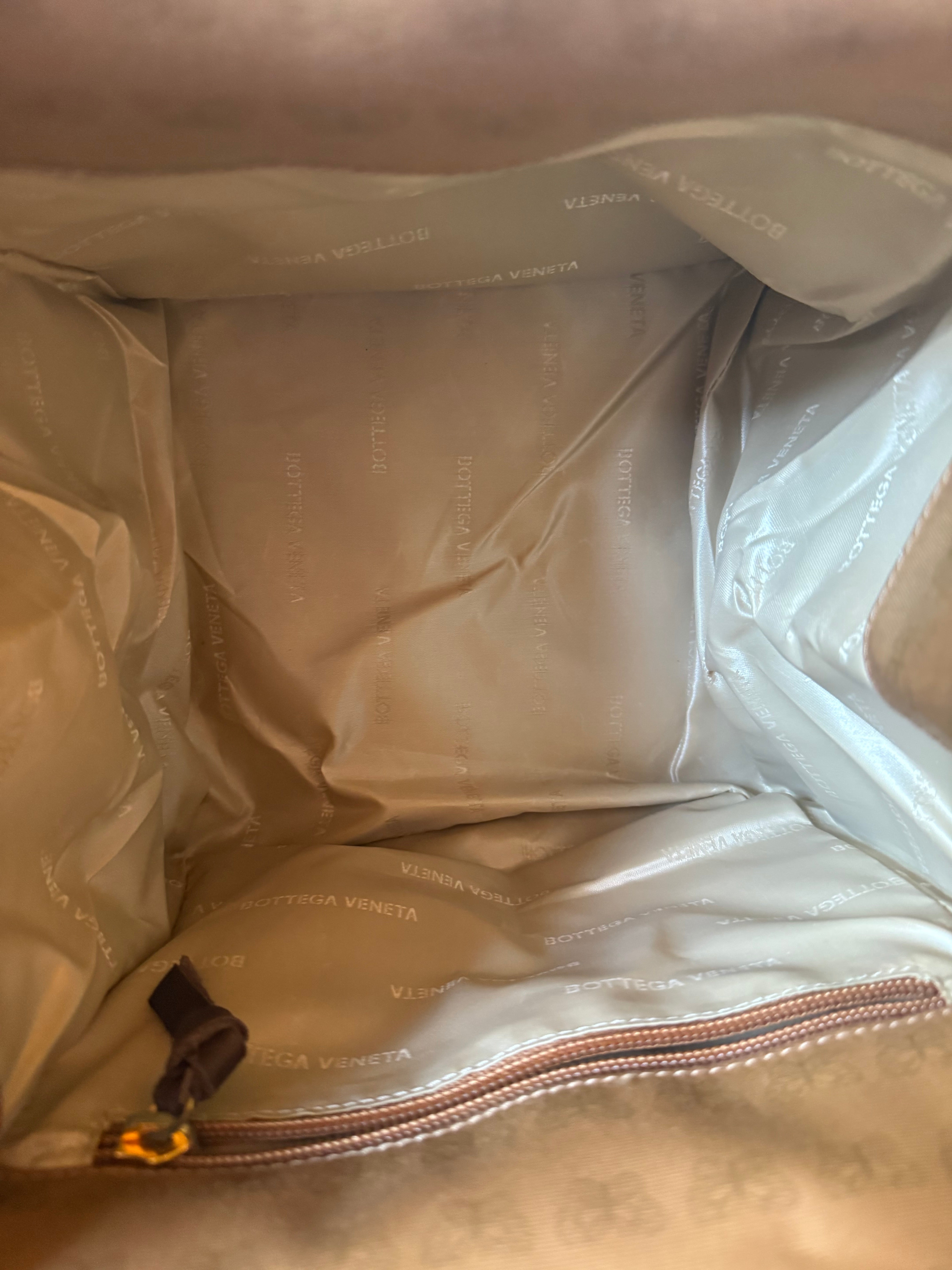 Bottega Veneta Vintage Canvas Butterfly Tote