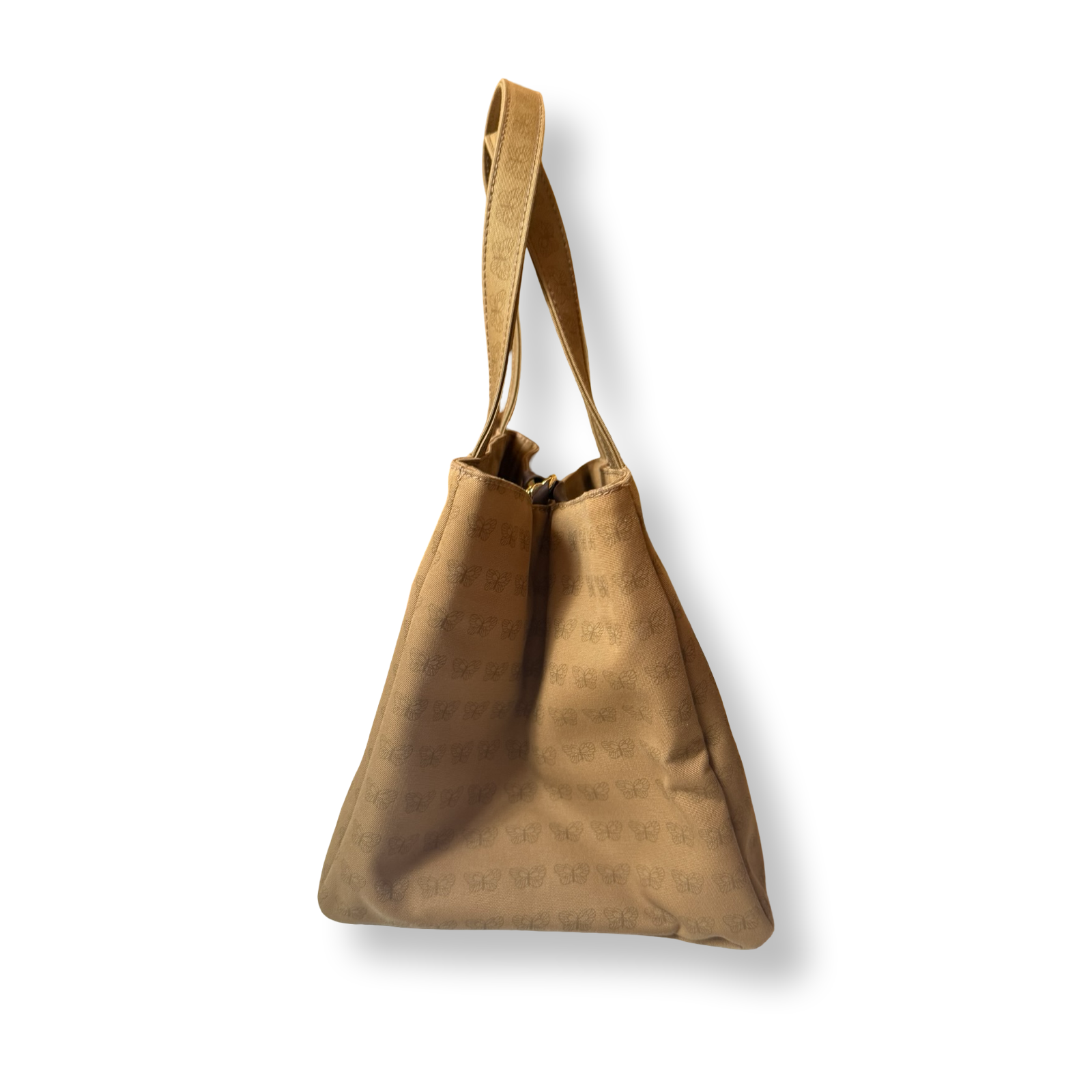Bottega Veneta Vintage Canvas Butterfly Tote
