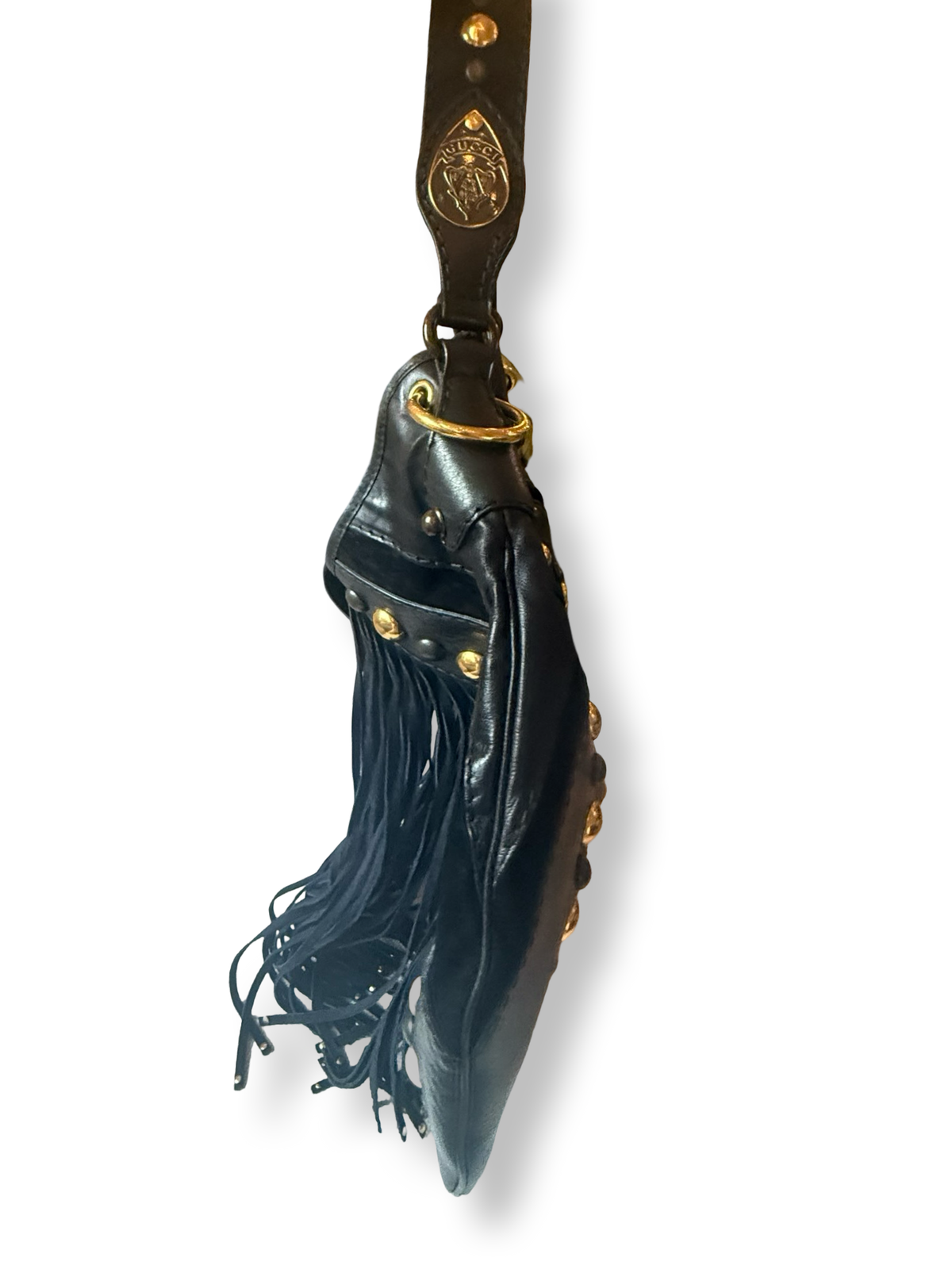 Gucci Babouska Fringe Indy Hobo Large