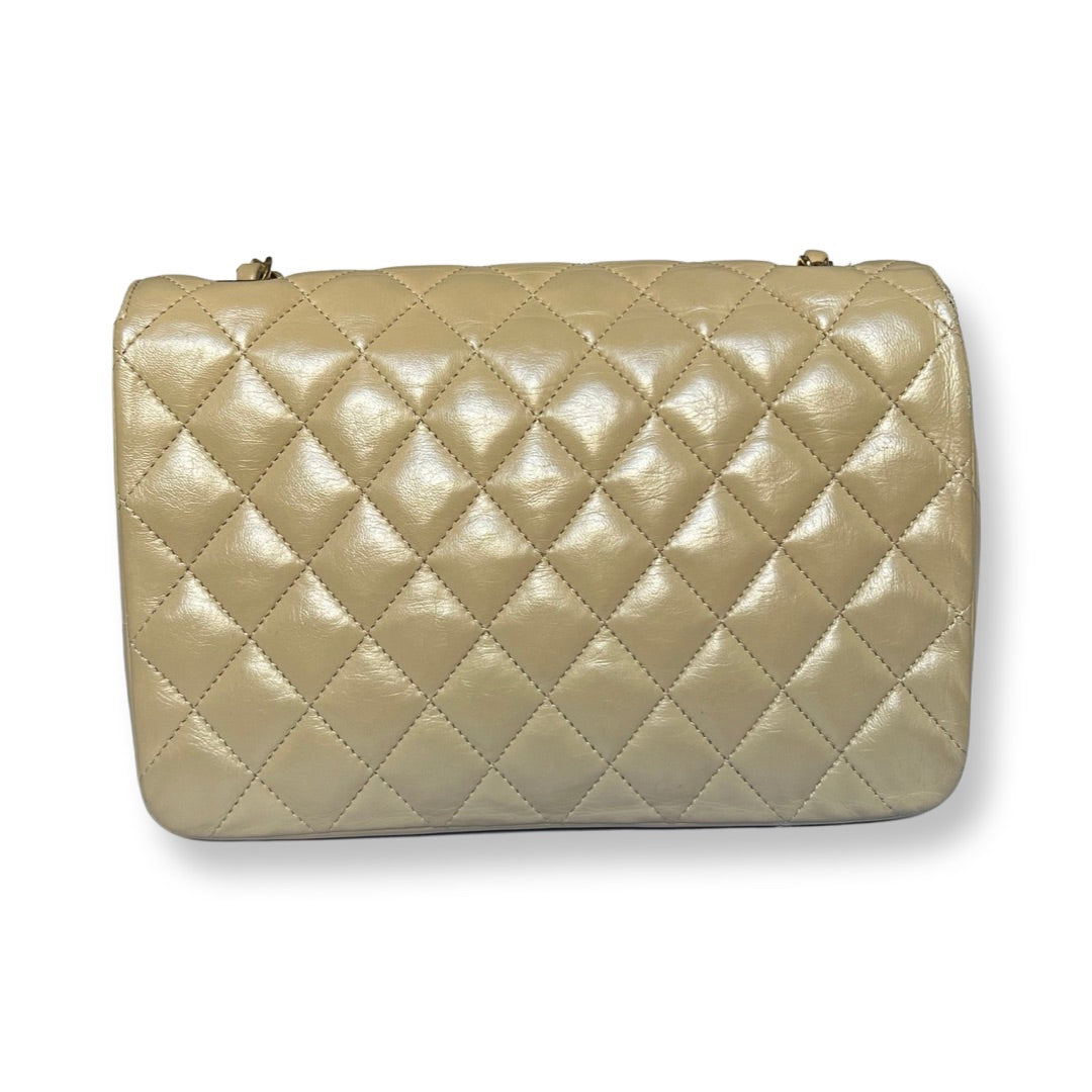 Vintage Chanel Classic Flap Beige